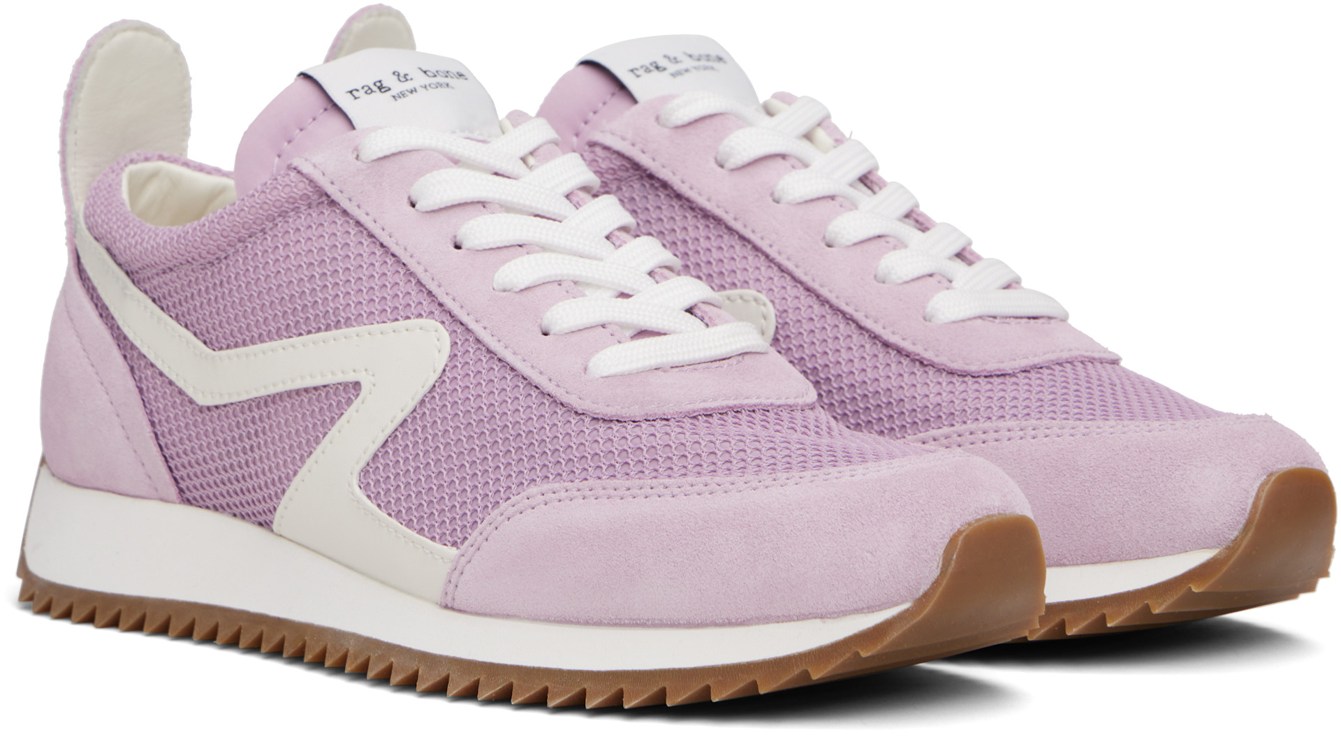 rag & bone - Baskets de course rétro mauves