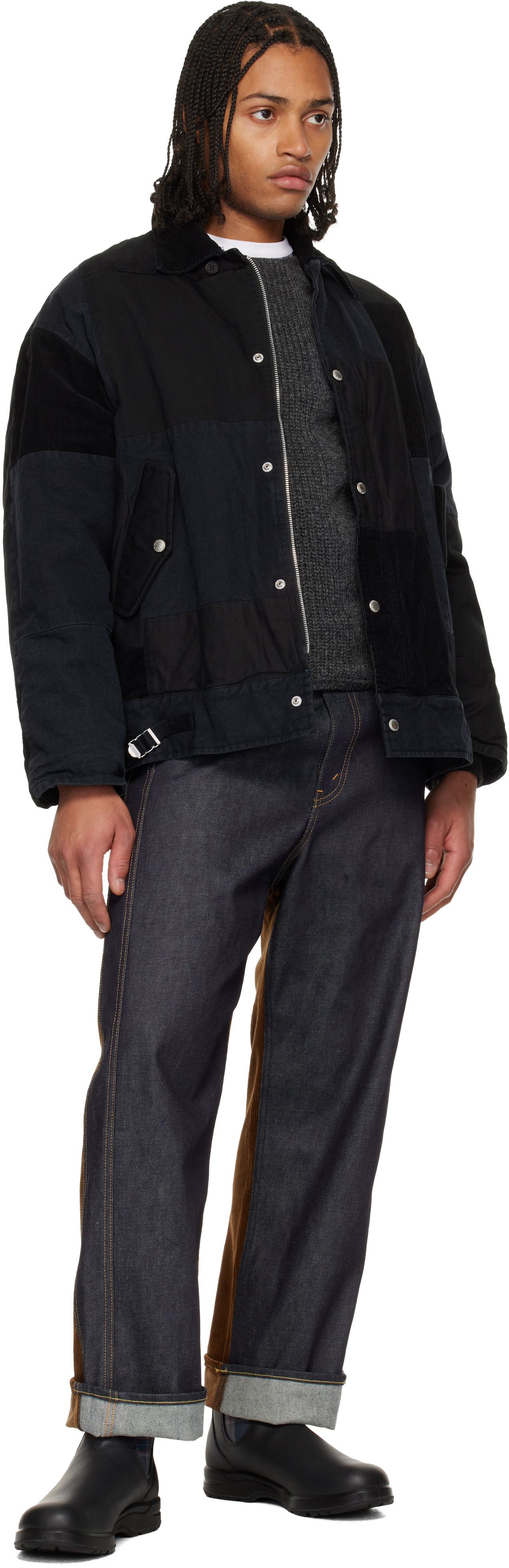 Comme des Garçons Homme: Black Blundstone Edition All-Terrain