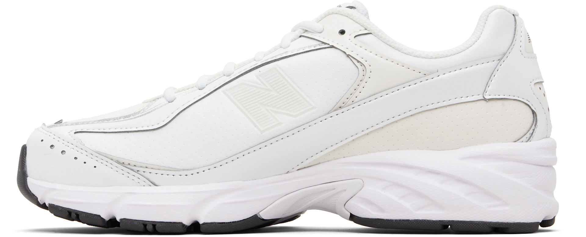 Comme des Garçons Homme: White New Balance Edition 509 Sneakers