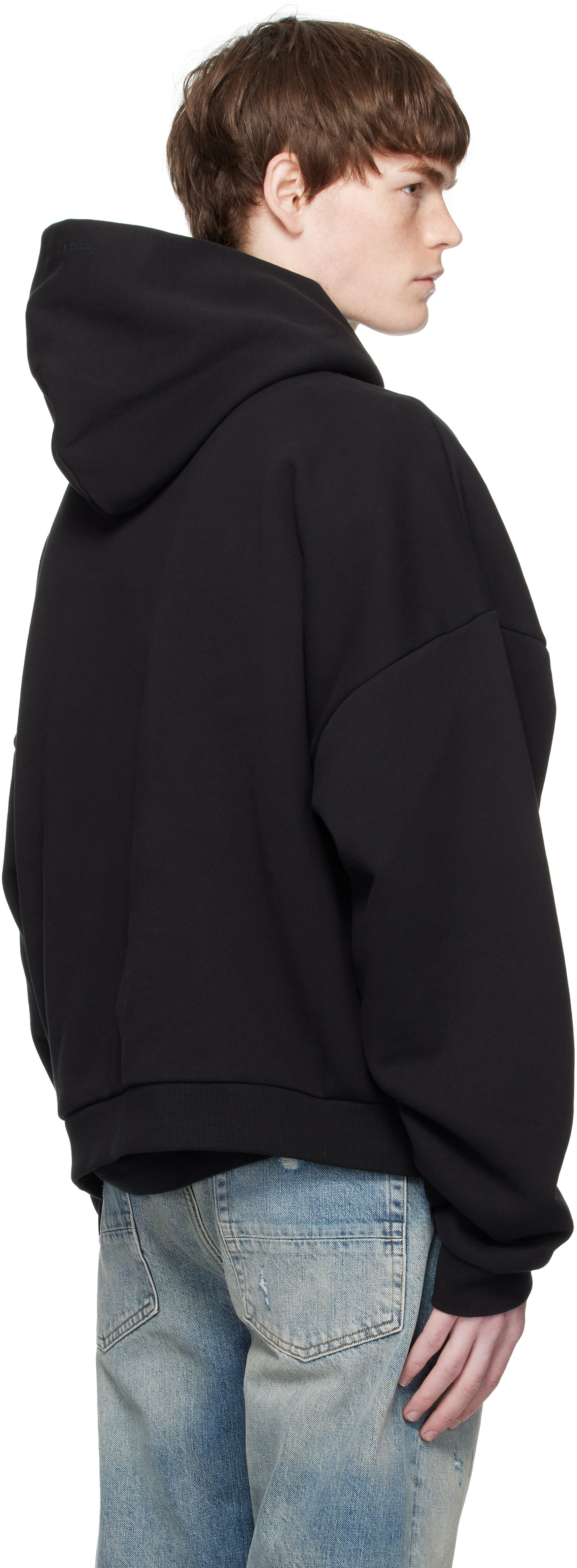 Stolen Girlfriends Club: Black Stolen Razor Hoodie | SSENSE