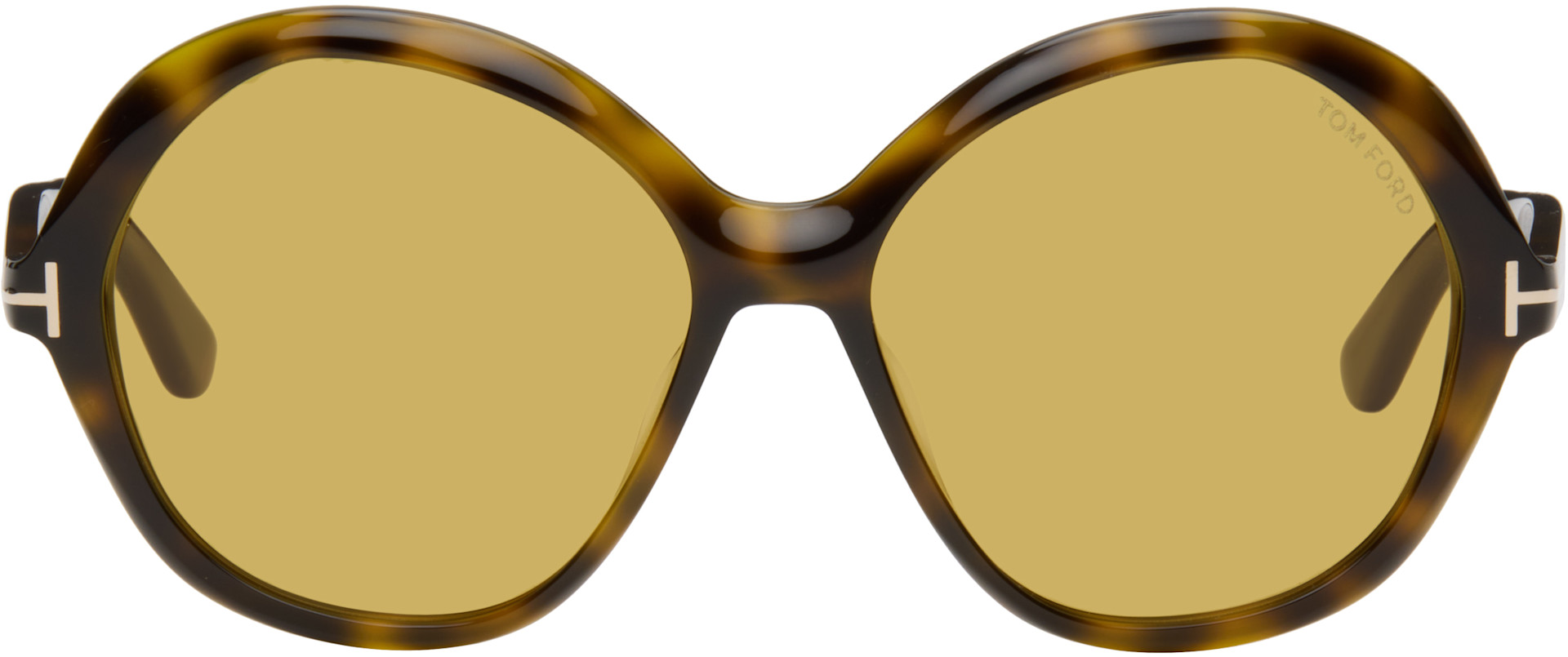 TOM FORD: Brown Annabelle-02 Sunglasses | SSENSE