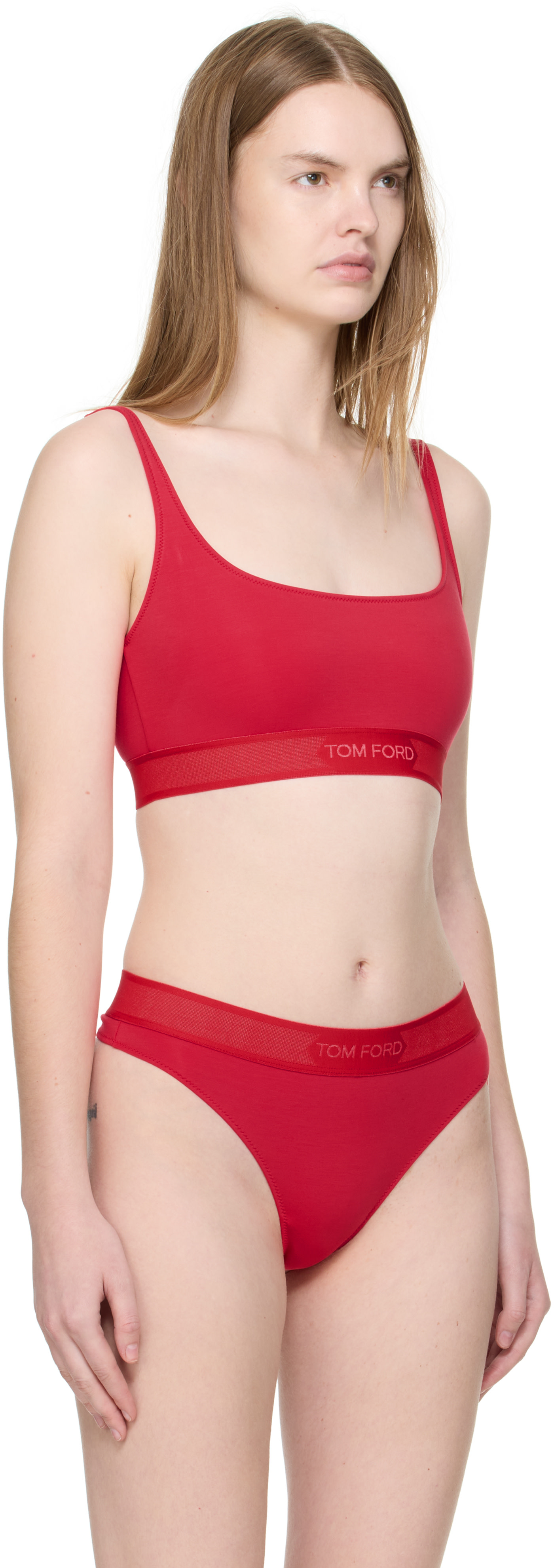 TOM FORD - Soutien-gorge léger rouge