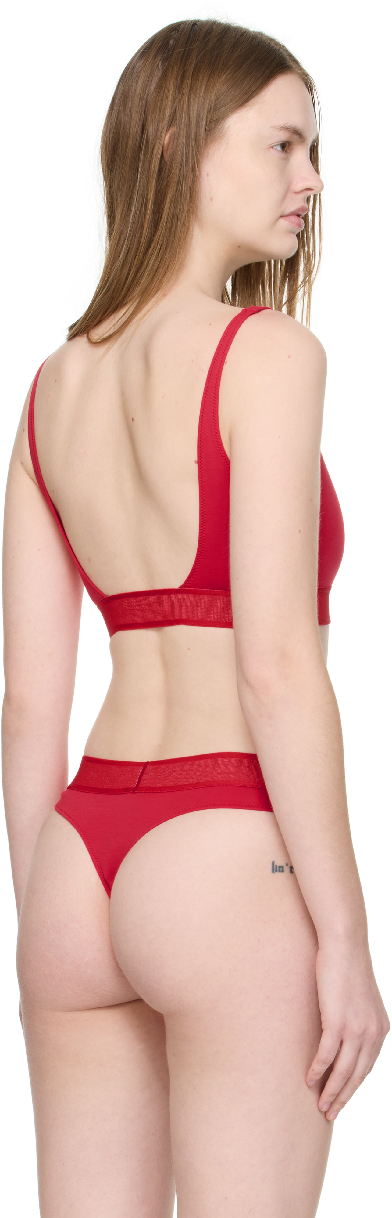 TOM FORD - Soutien-gorge léger rouge