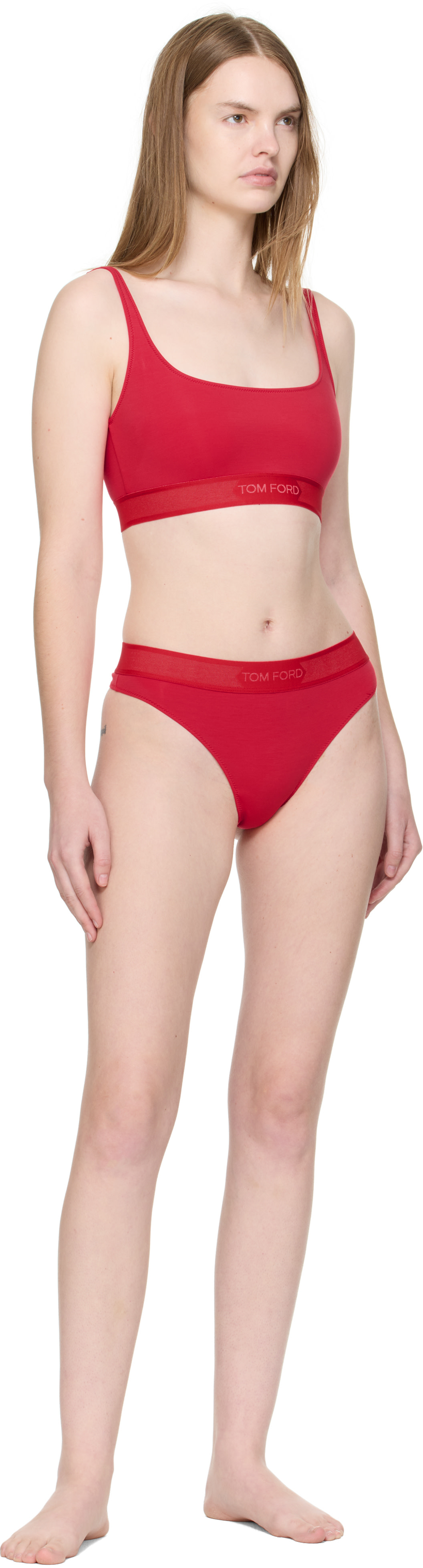 TOM FORD - Soutien-gorge léger rouge