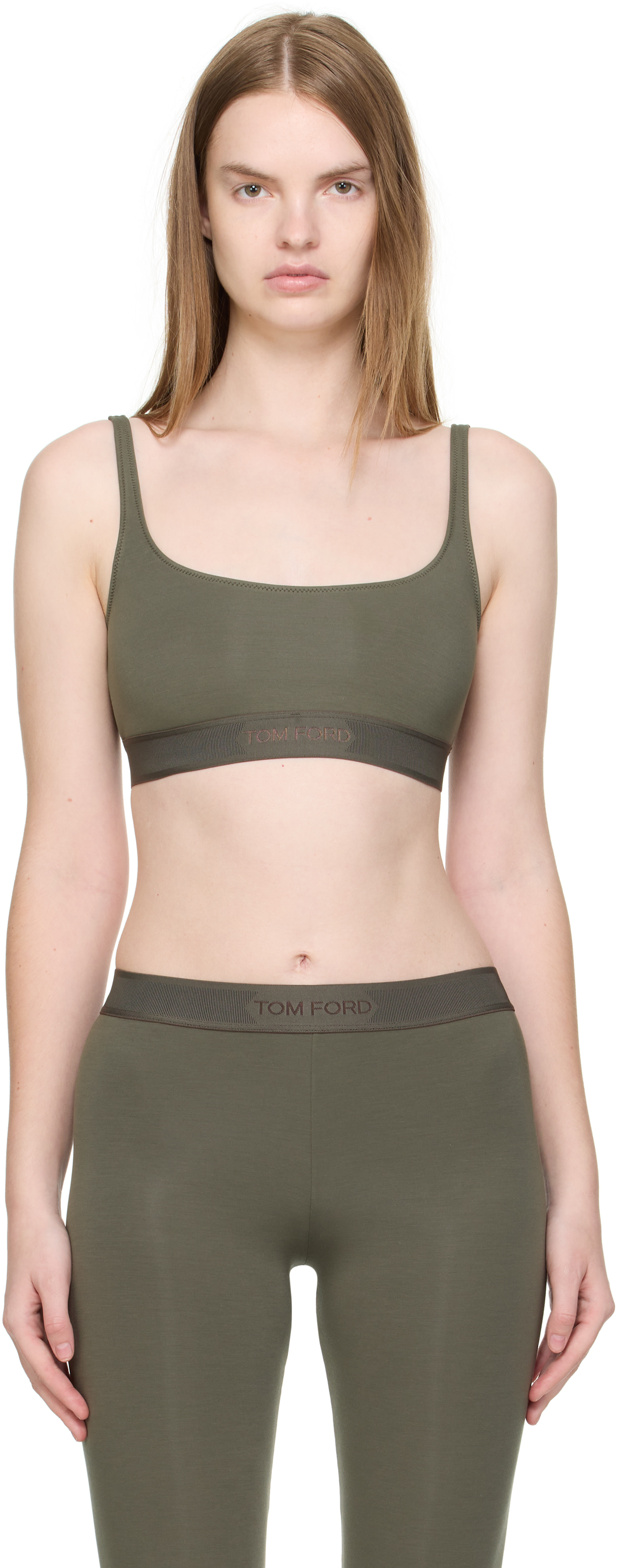 TOM FORD - Soutien-gorge léger vert