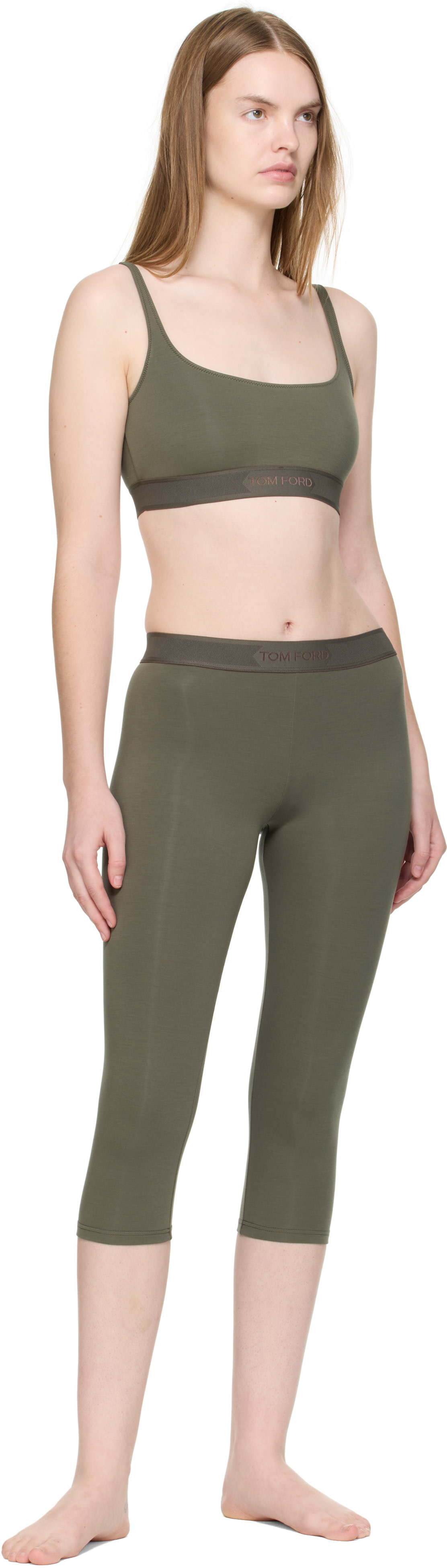 TOM FORD - Soutien-gorge léger vert