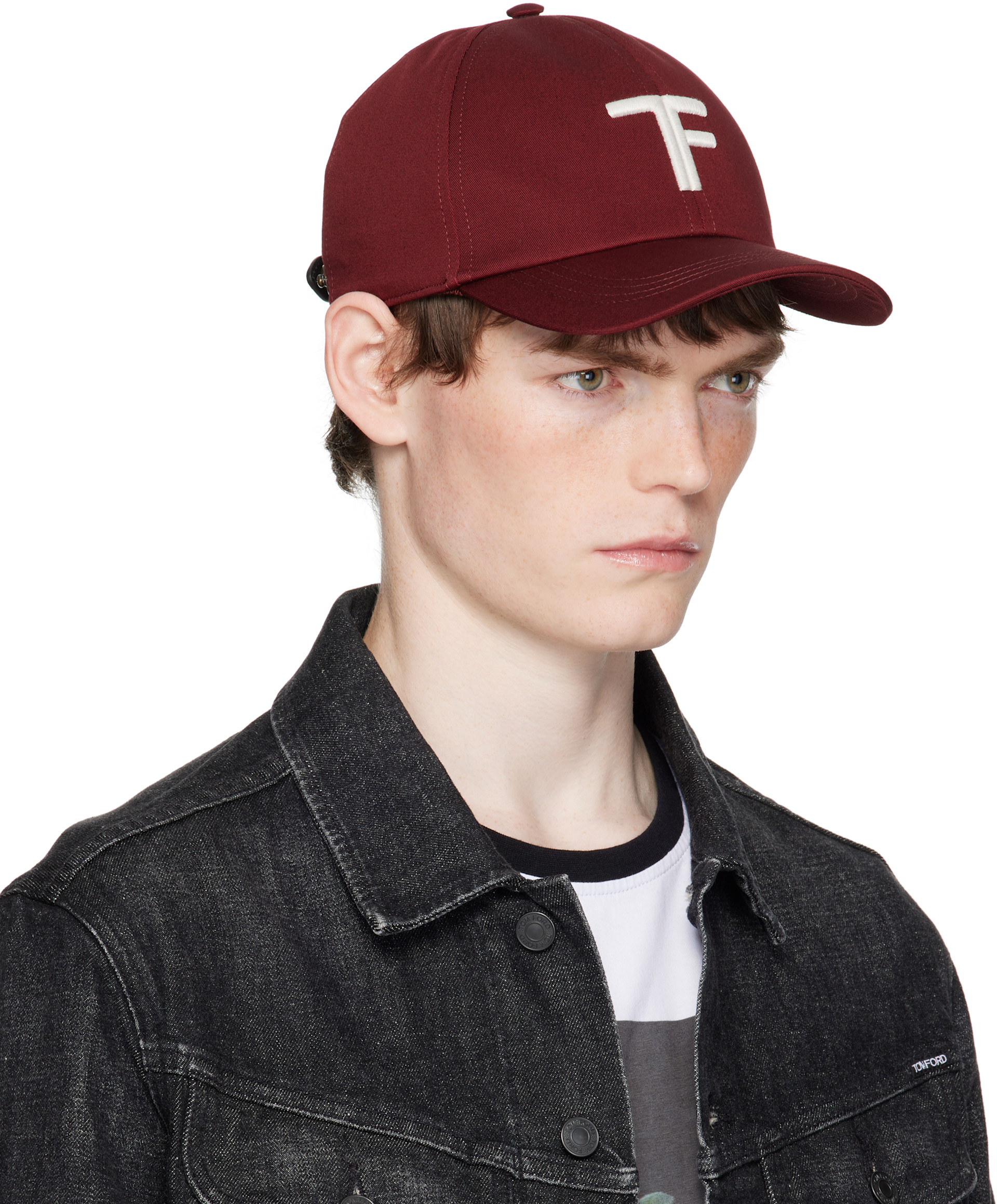 TOM FORD - 红色 Brushed Cotton 棒球帽