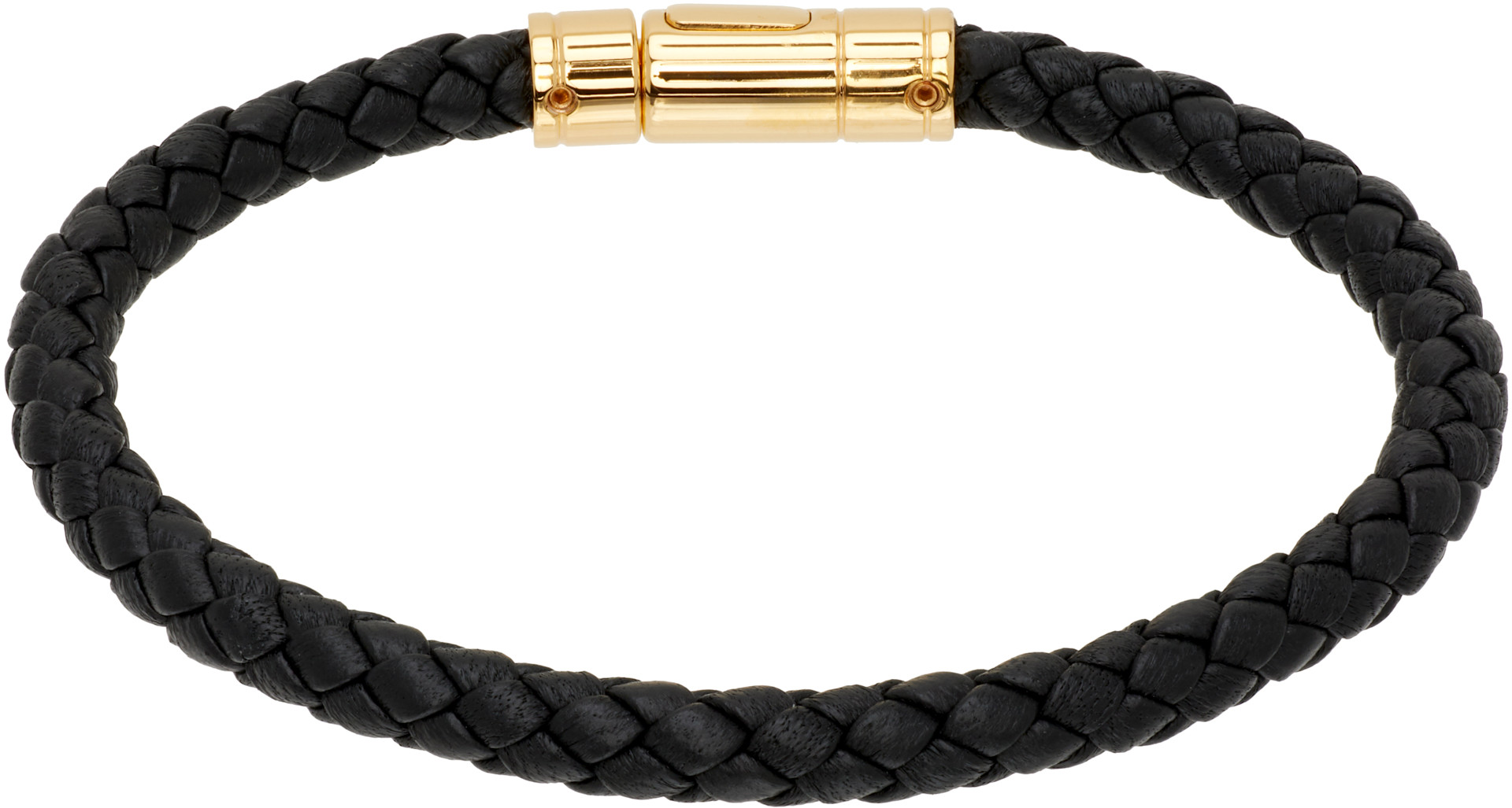 TOM FORD: Tubular レザーブレスレット | SSENSE 日本