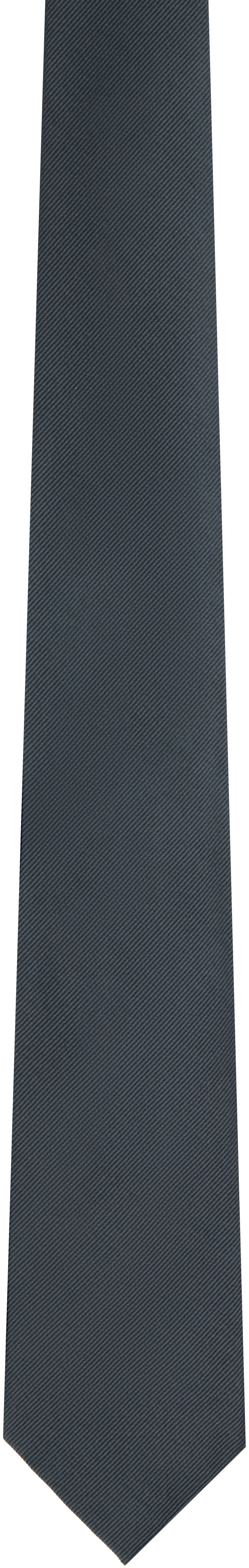 TOM FORD - Gray Solid Twill Tie