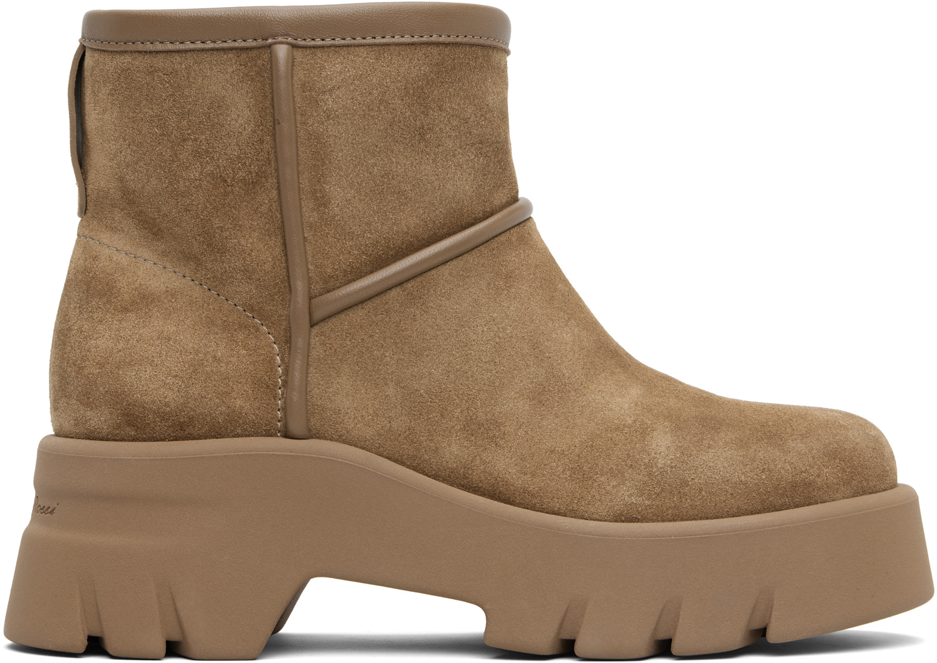 Gianvito Rossi - Bottes Stormy brunes