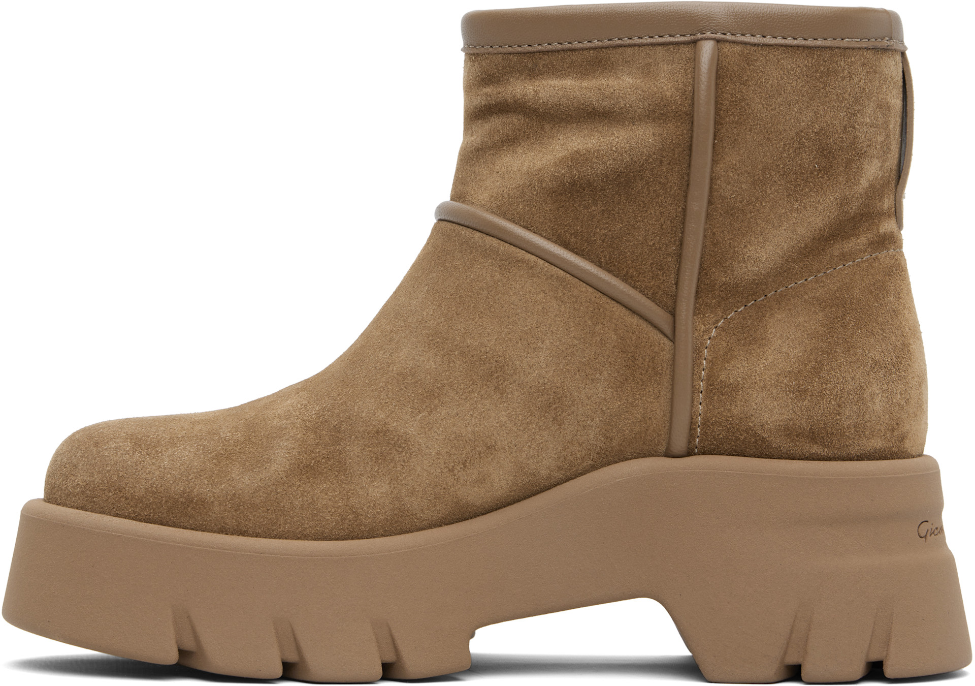 Gianvito Rossi - Bottes Stormy brunes