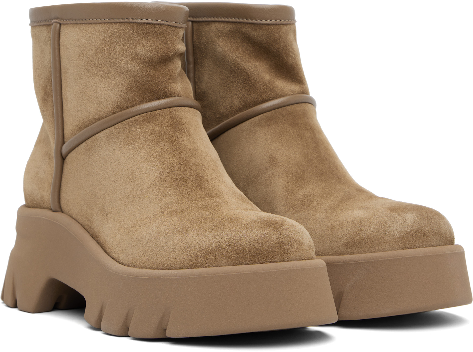 Gianvito Rossi - Bottes Stormy brunes