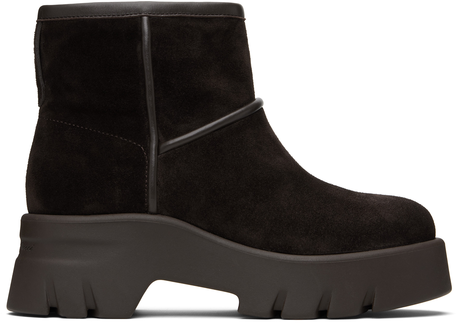 Gianvito Rossi - Bottes Stormy brunes