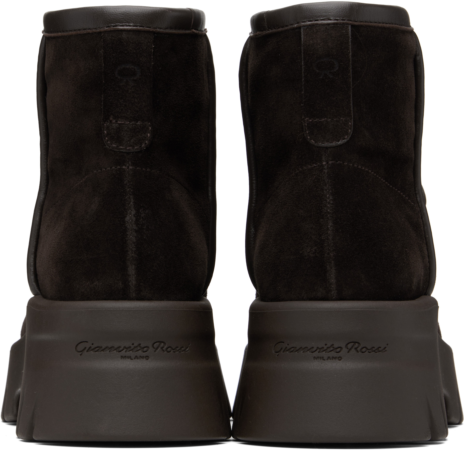 Gianvito Rossi - Bottes Stormy brunes