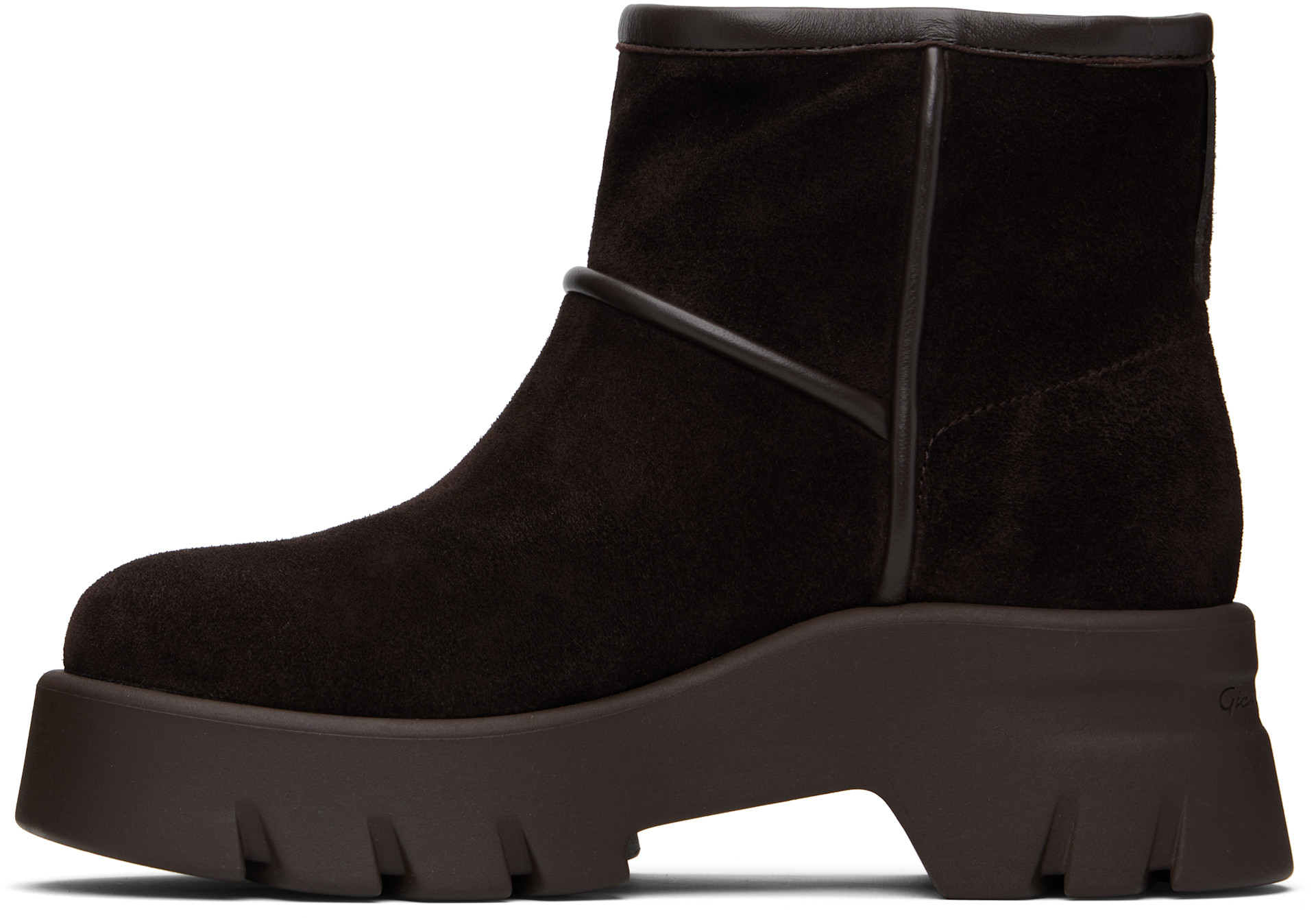 Gianvito Rossi - Bottes Stormy brunes