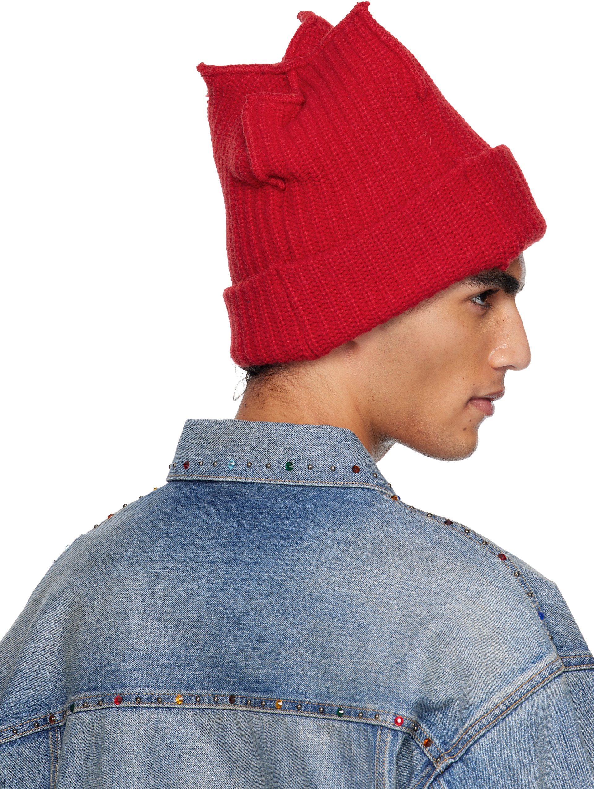 CHARLES JEFFREY LOVERBOY ニット帽 Charles Jeffrey Loverboy} ラバーボーイ ビーニー Beanie (Charles