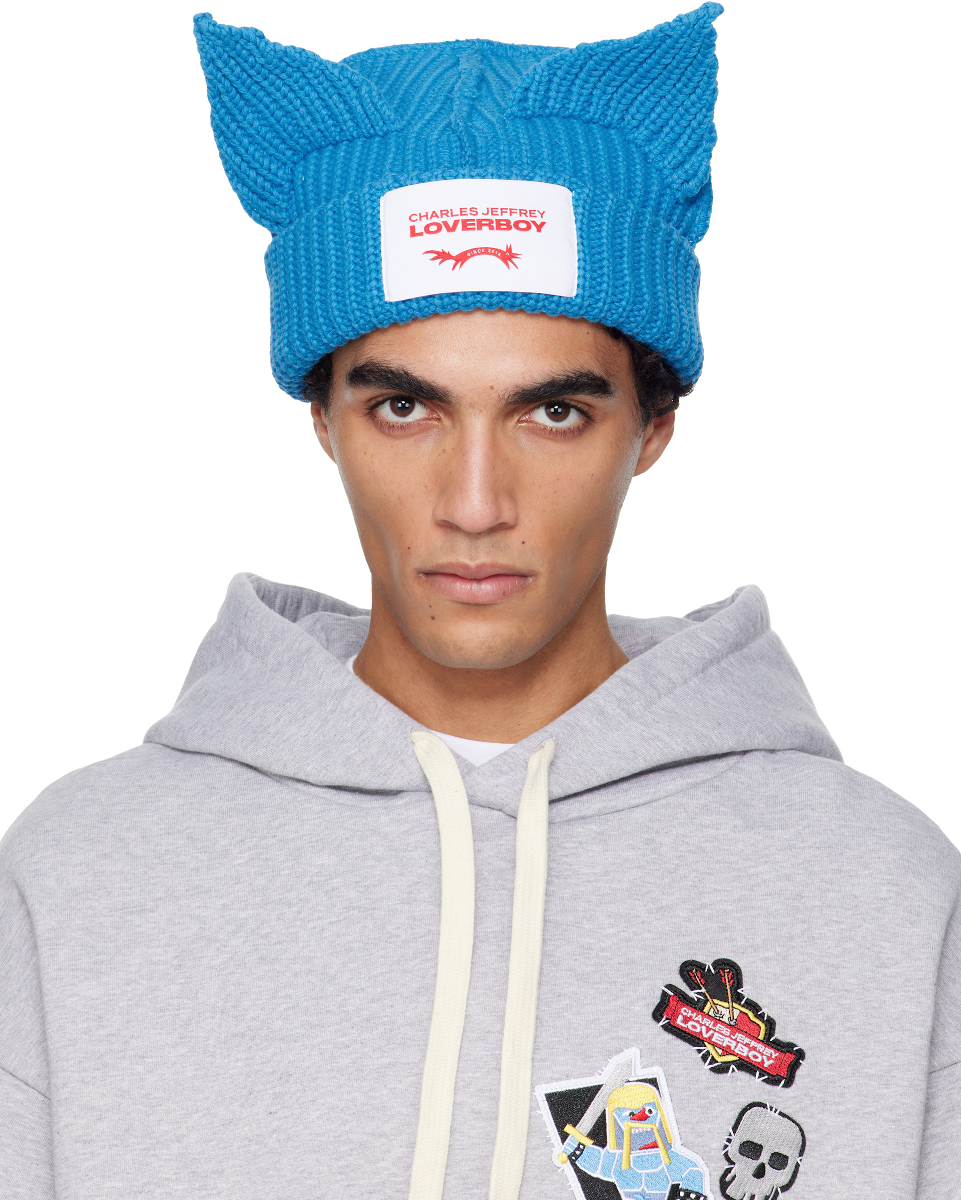 Multicolor Chunky Ears Beanie