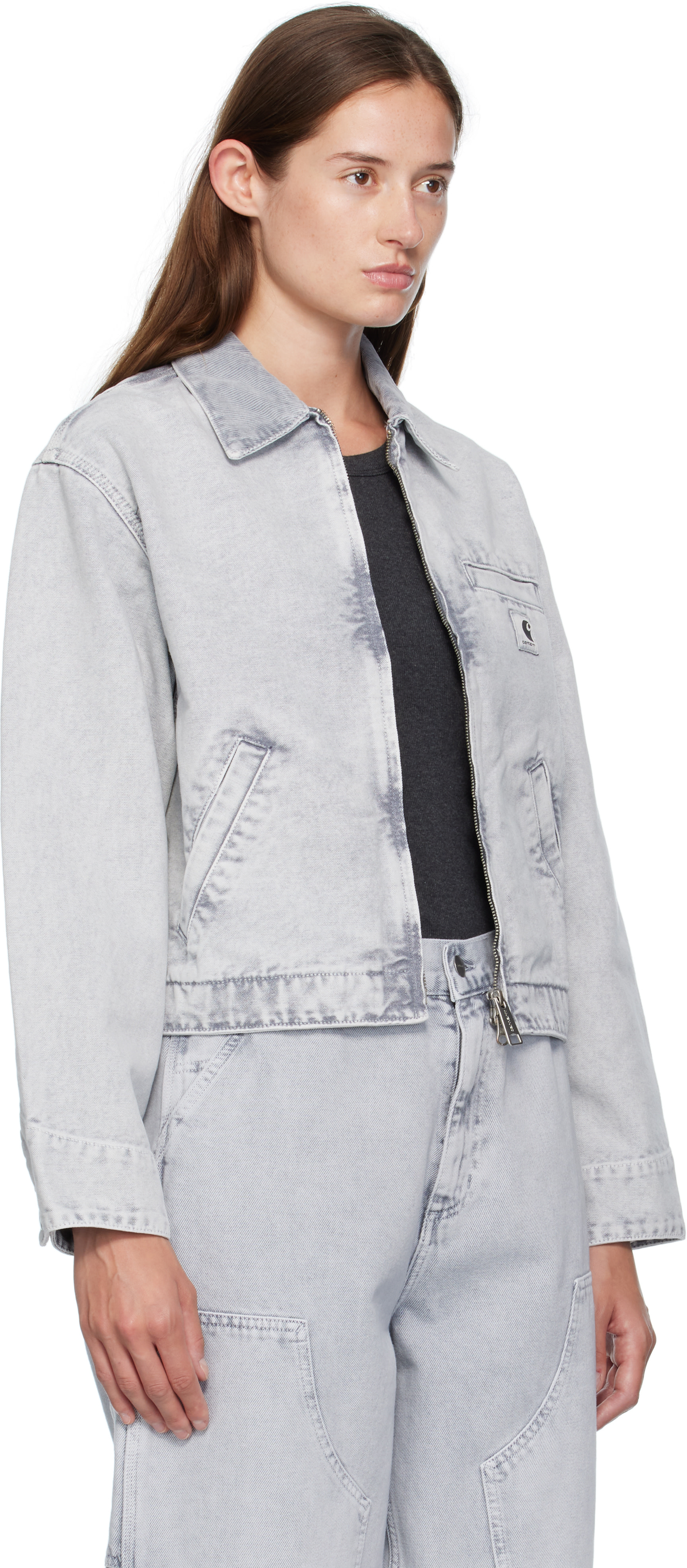 Carhartt Work In Progress - Blouson Emery gris