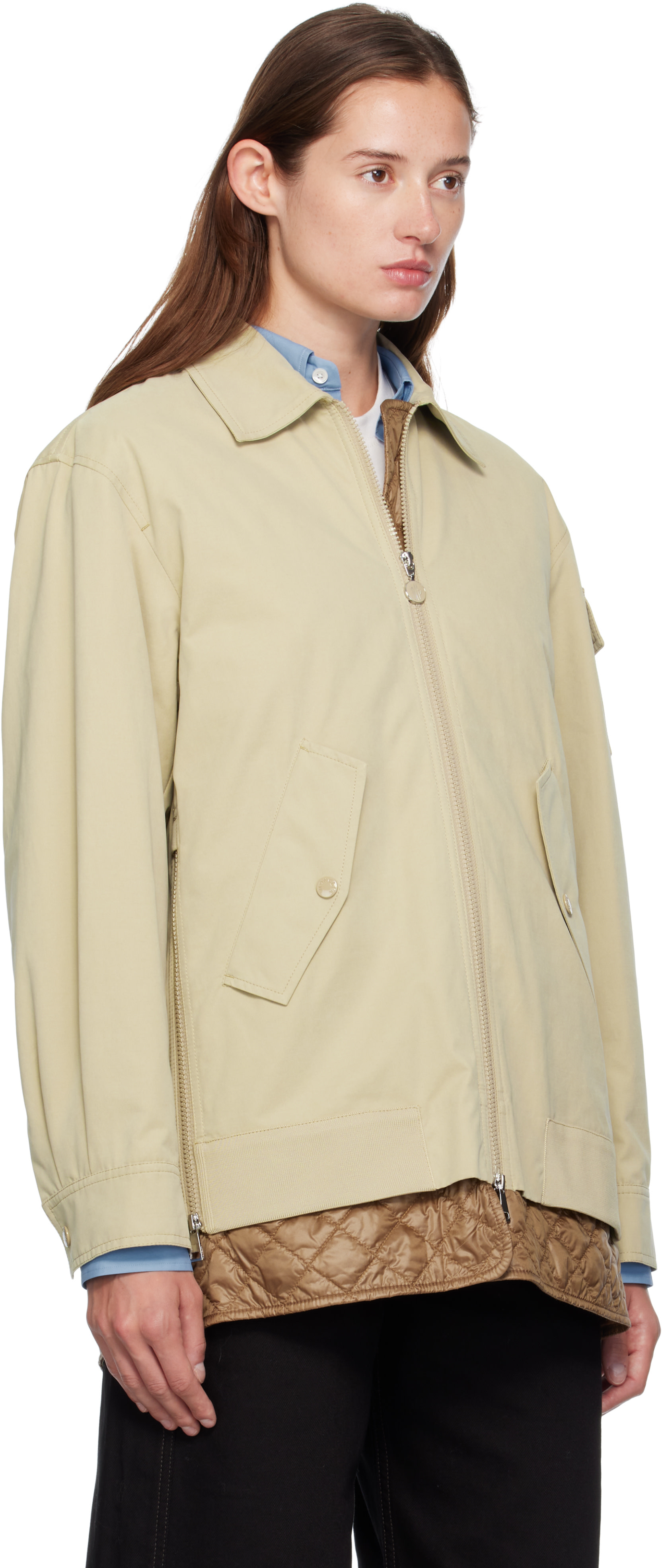 Moncler - Blouson Felci kaki