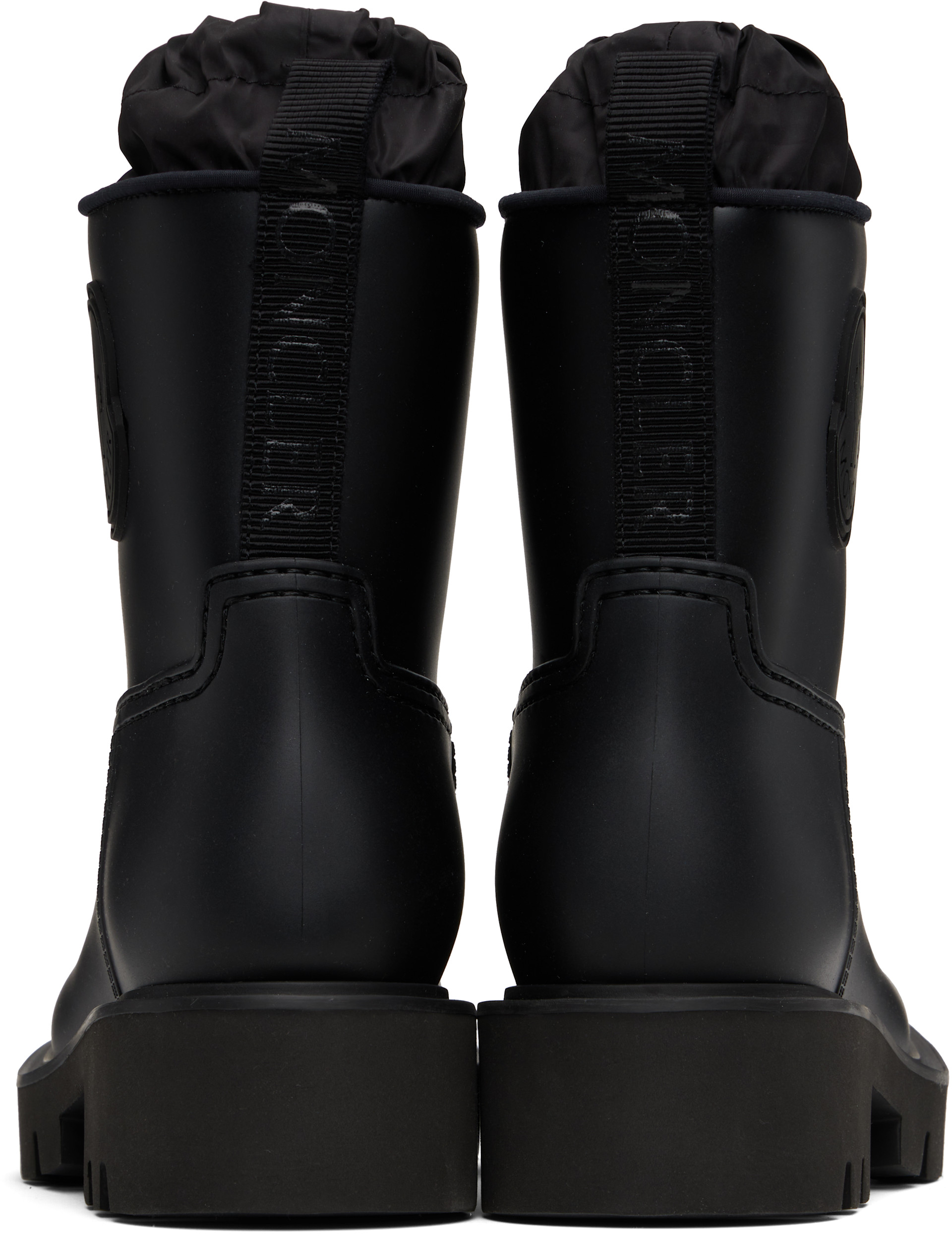 Moncler - Bottes de pluie Kickstream noires