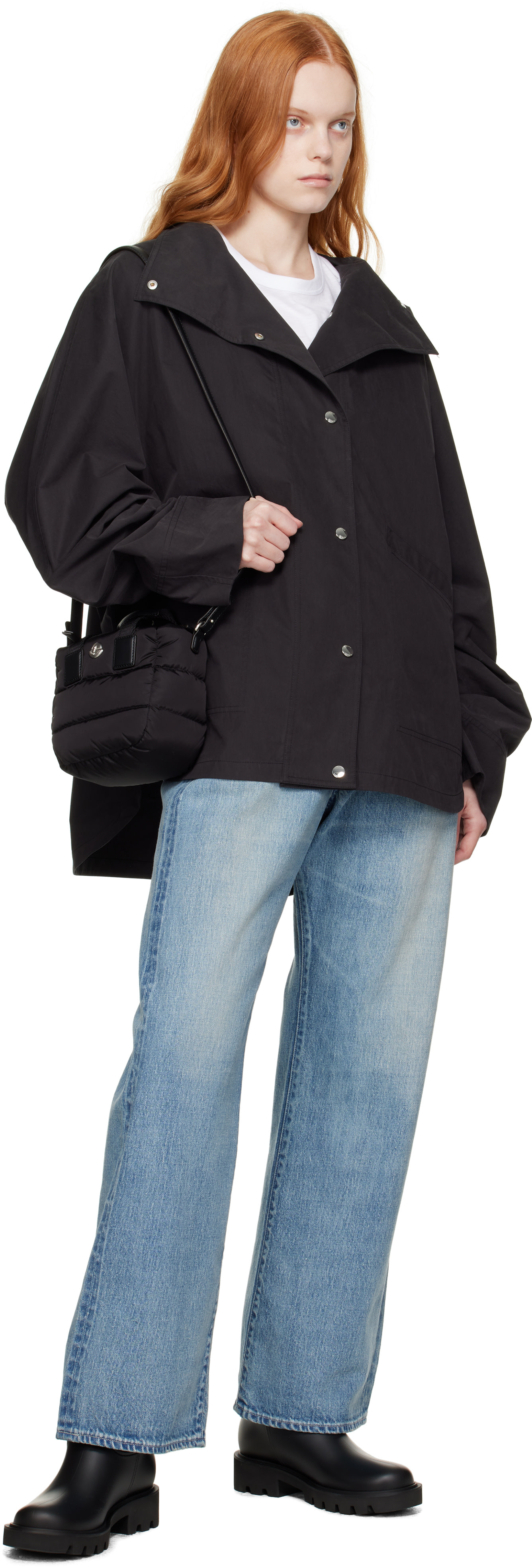 Moncler - Bottes de pluie Kickstream noires