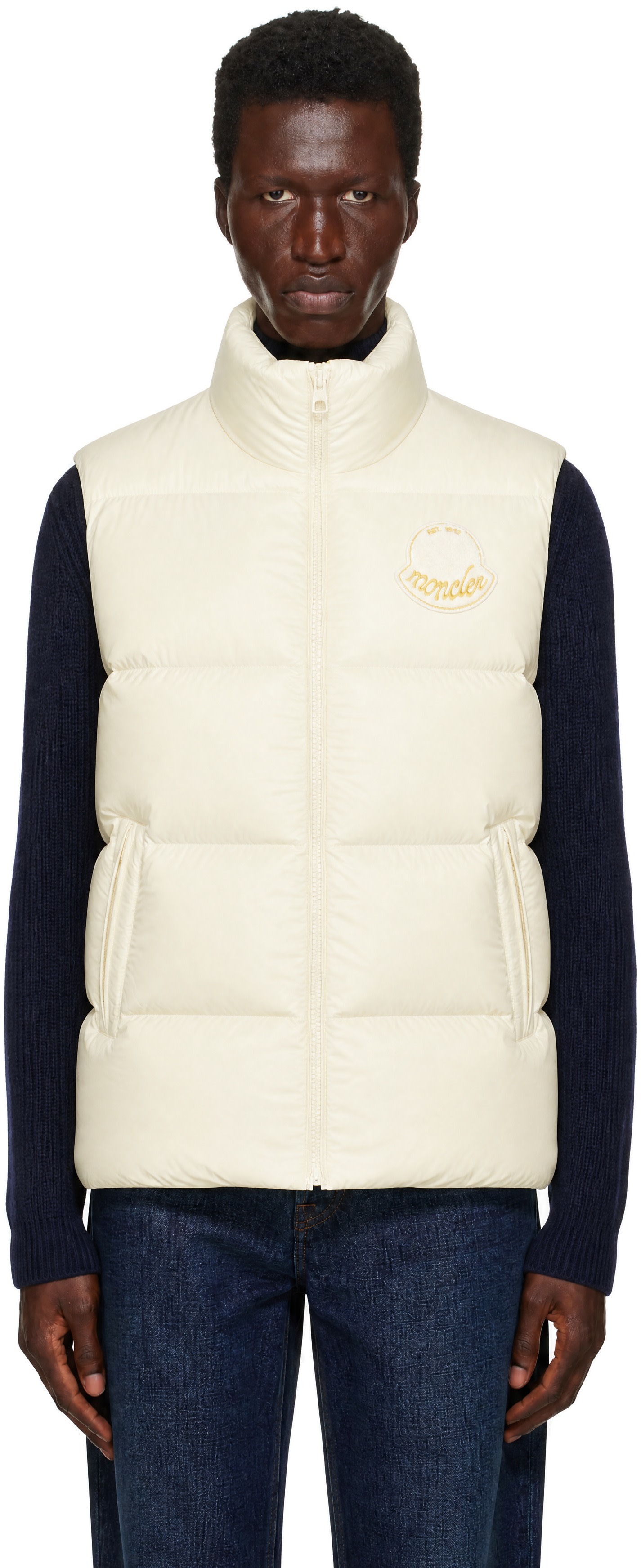 Moncler - Beige Lipsi Down Vest