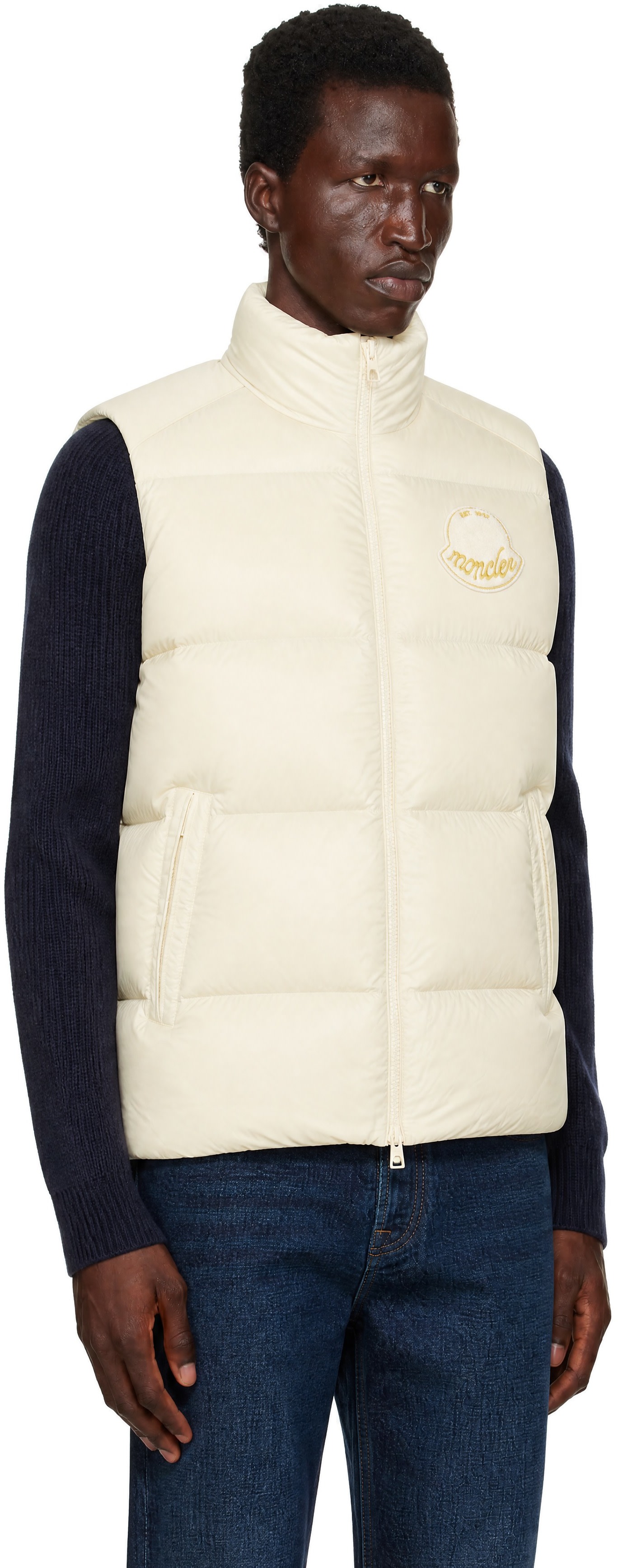 Moncler - Beige Lipsi Down Vest