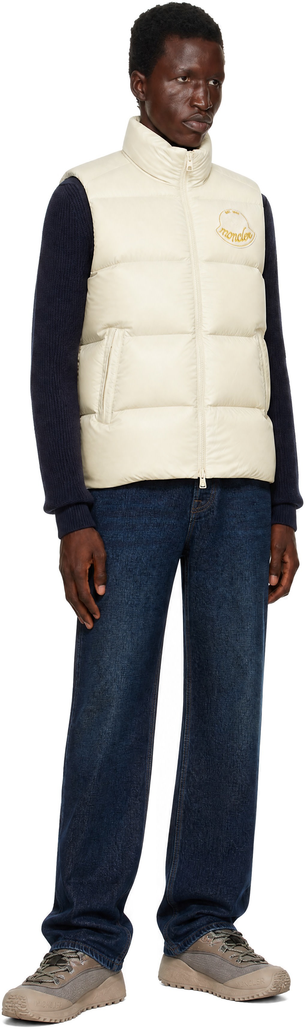 Moncler - Beige Lipsi Down Vest