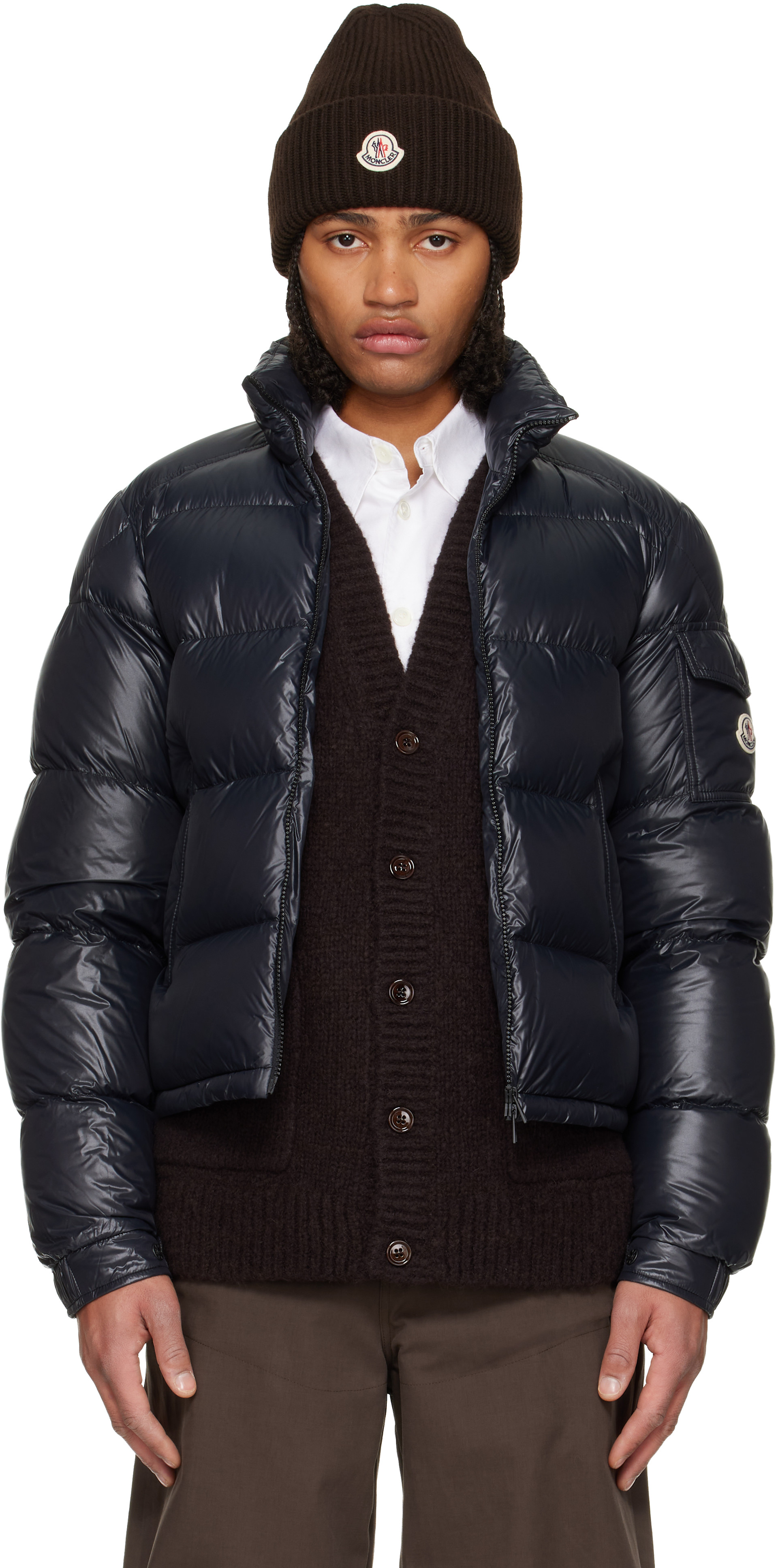 Moncler - Black Levitha Short Down Jacket