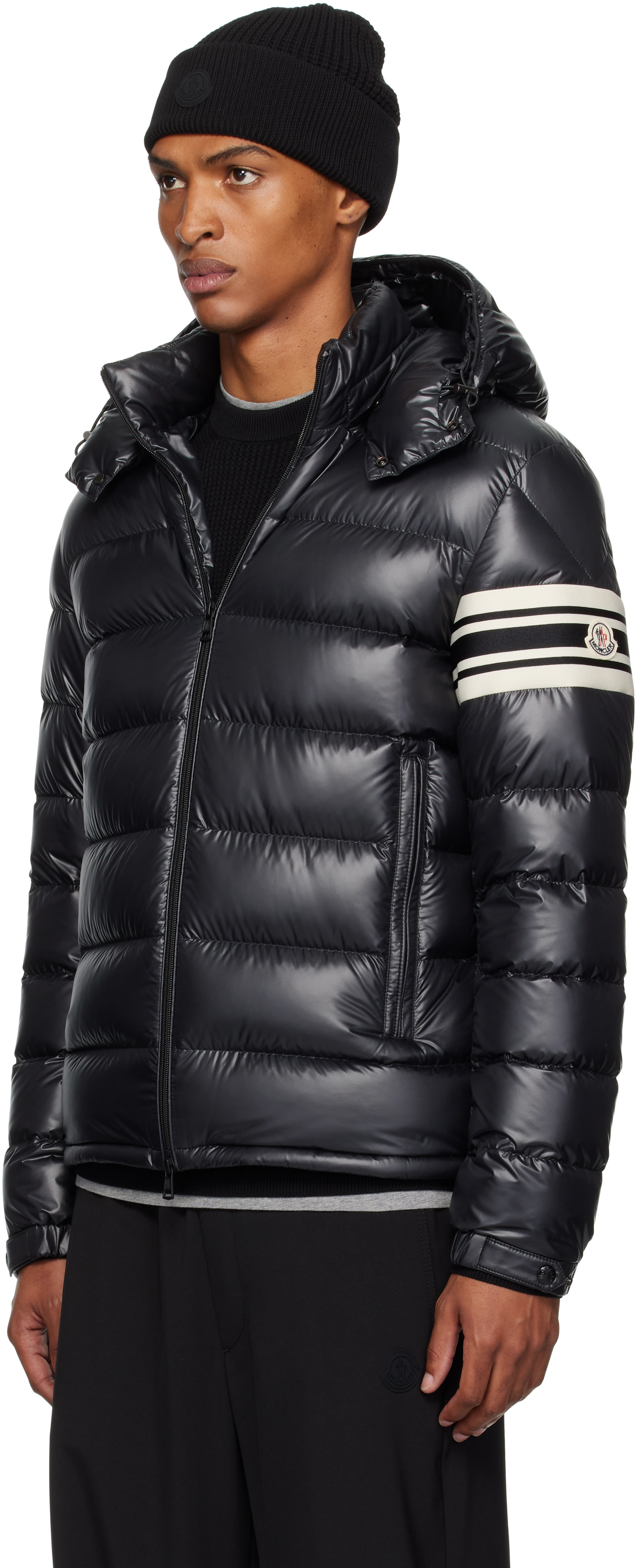 Moncler - ブラック Landre ダウンジャケット
