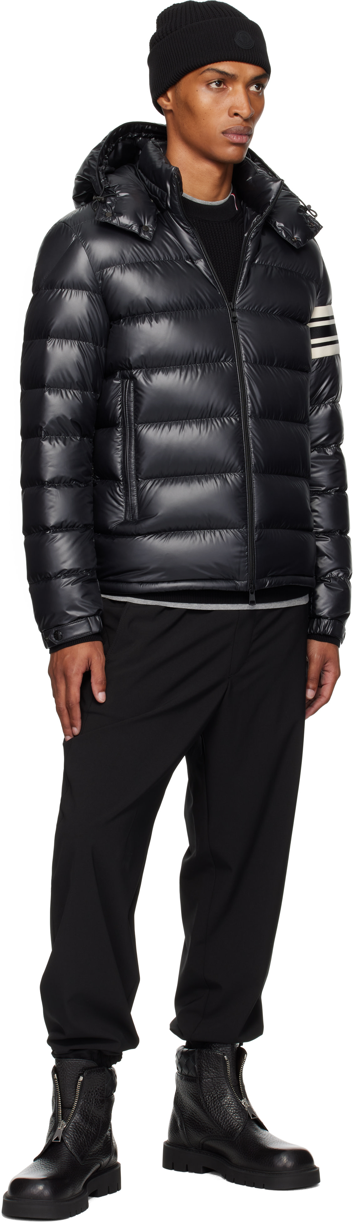Moncler - ブラック Landre ダウンジャケット