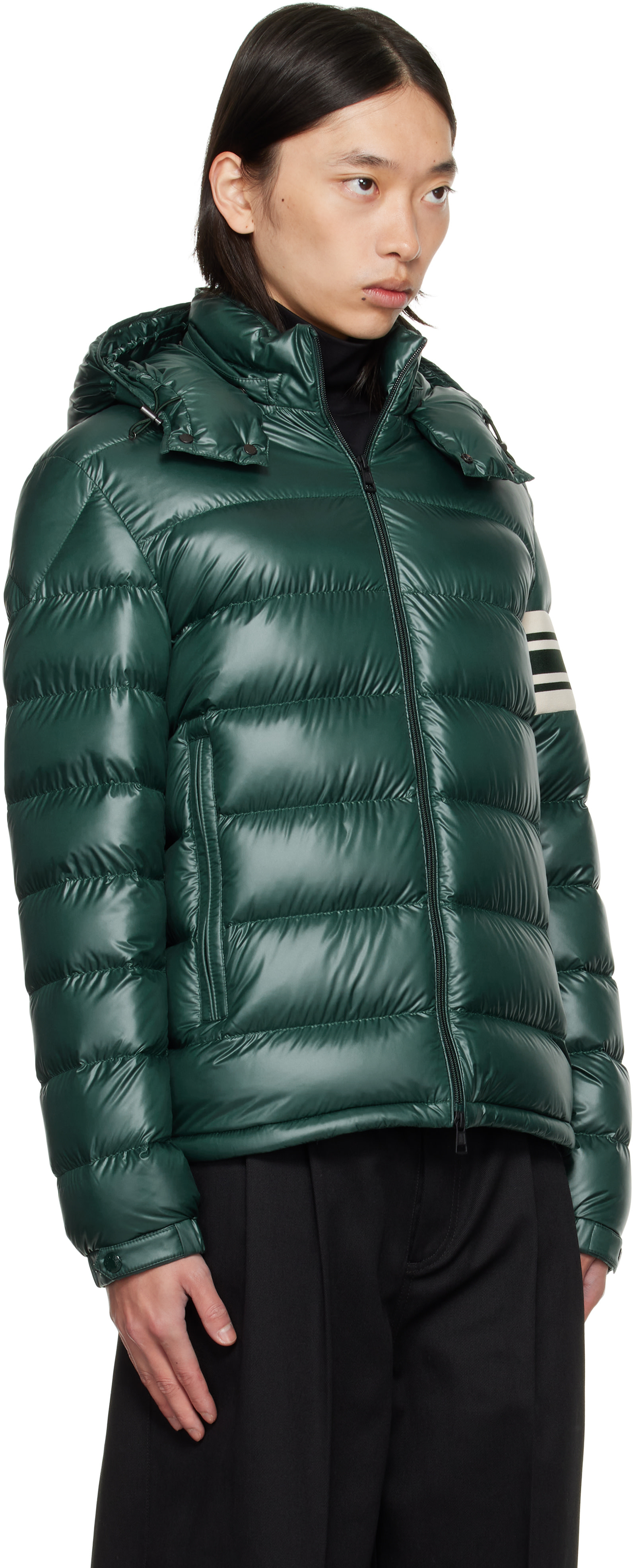 Moncler - 그린 아치비오 란드레 다운 재킷