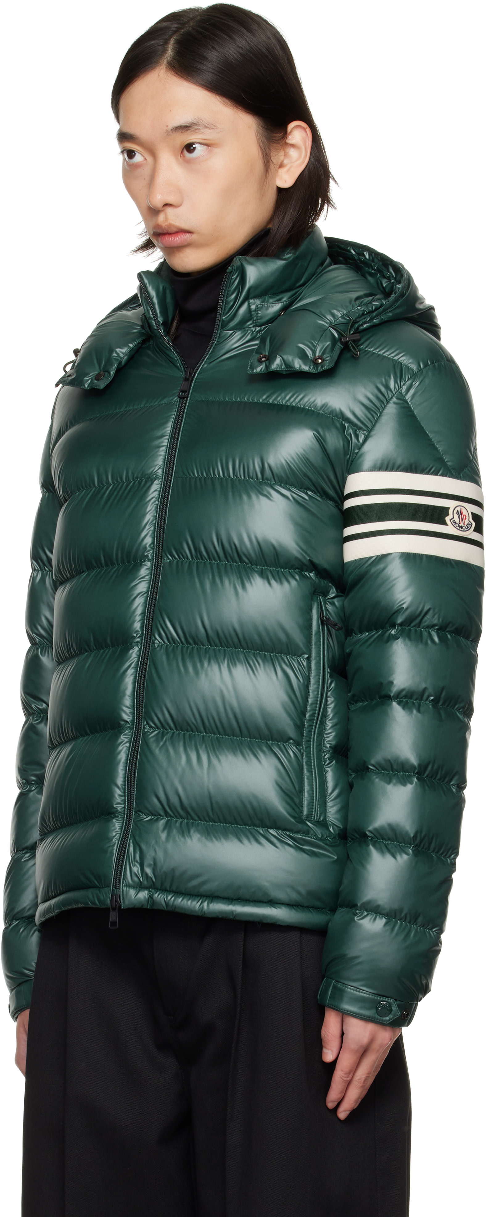 Moncler - 그린 아치비오 란드레 다운 재킷