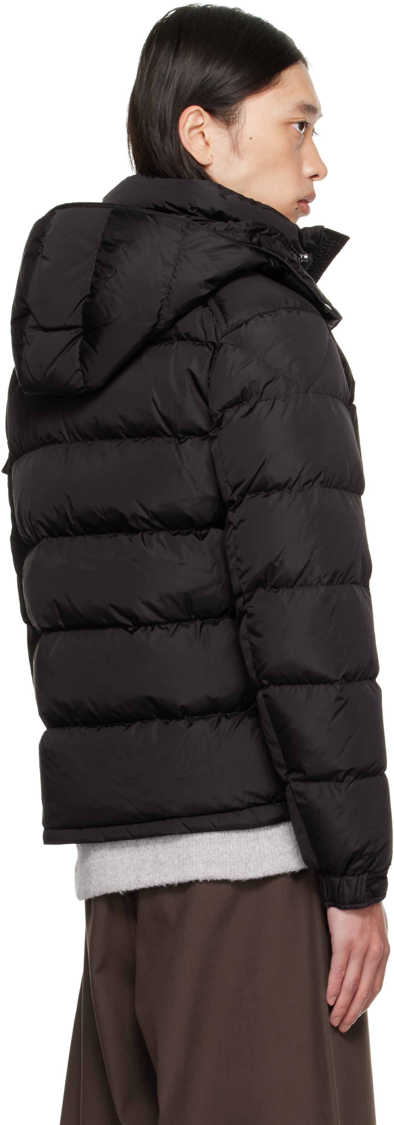 MONCLER ブラックダウンジャケット maya 0 黒 ブラック Moncler Mayaショートダウンジャケット : ショートダウン