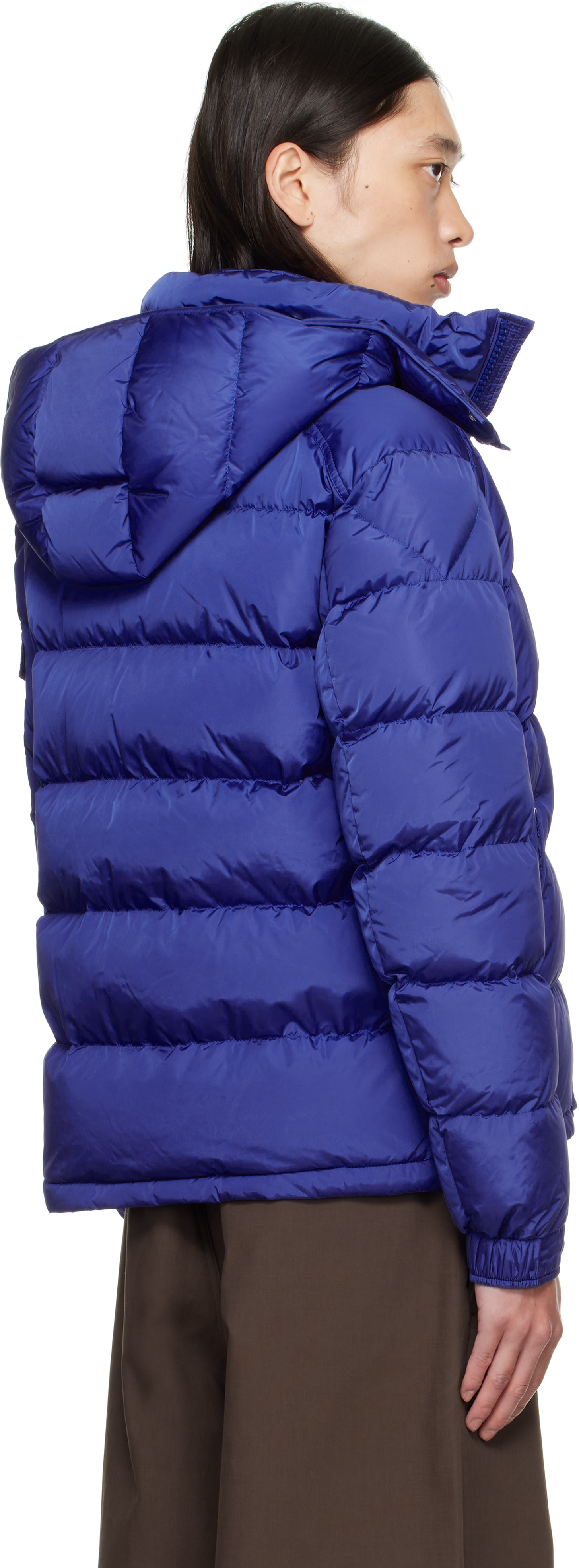 Moncler - ブルー Maya ショート ダウンジャケット