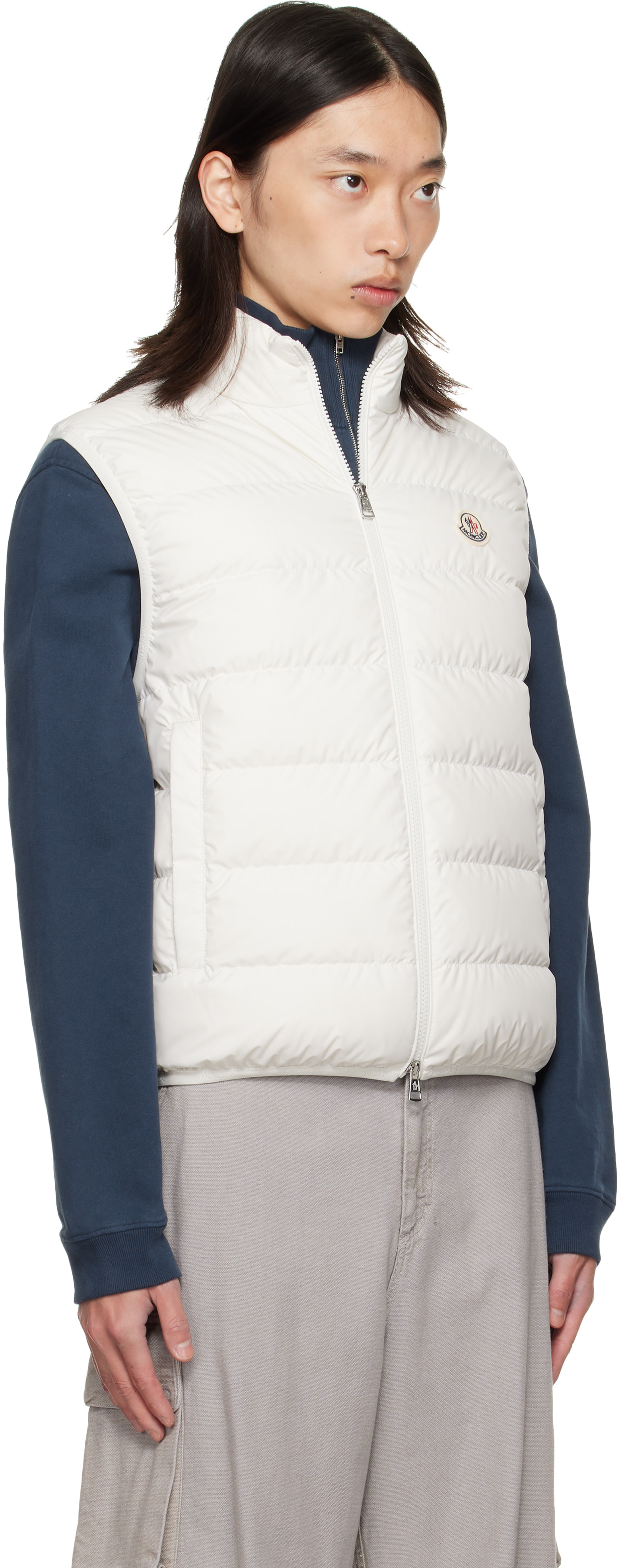 Moncler - 오프 화이트 콘트린 다운 베스트