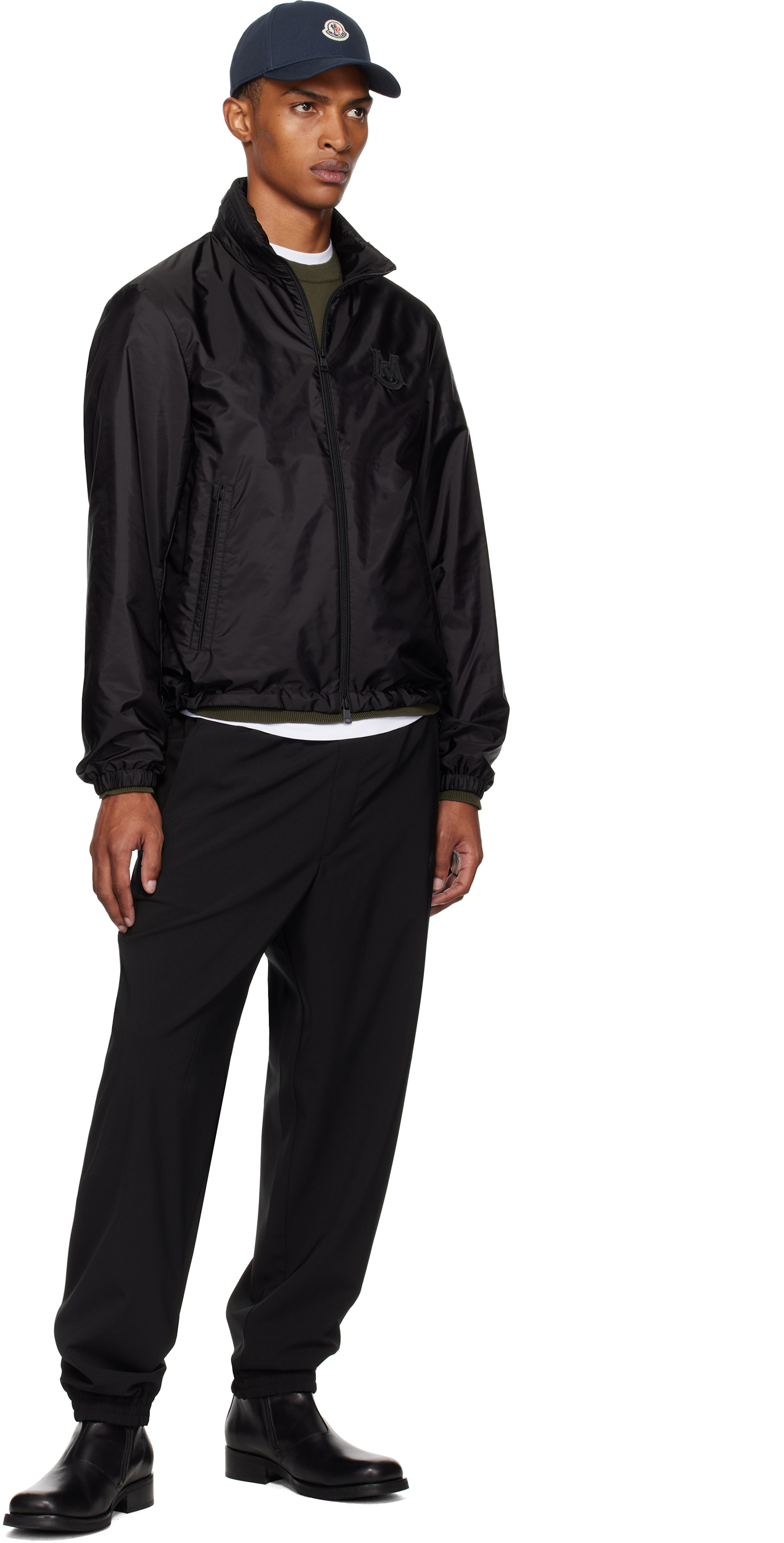 Moncler - Blouson Ouge noir