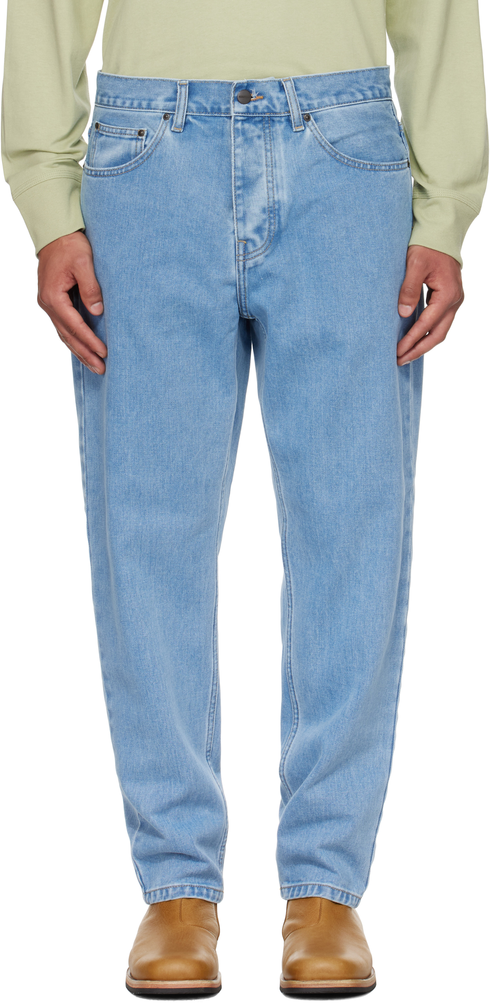 Carhartt Work In Progress - Jean Newel bleu