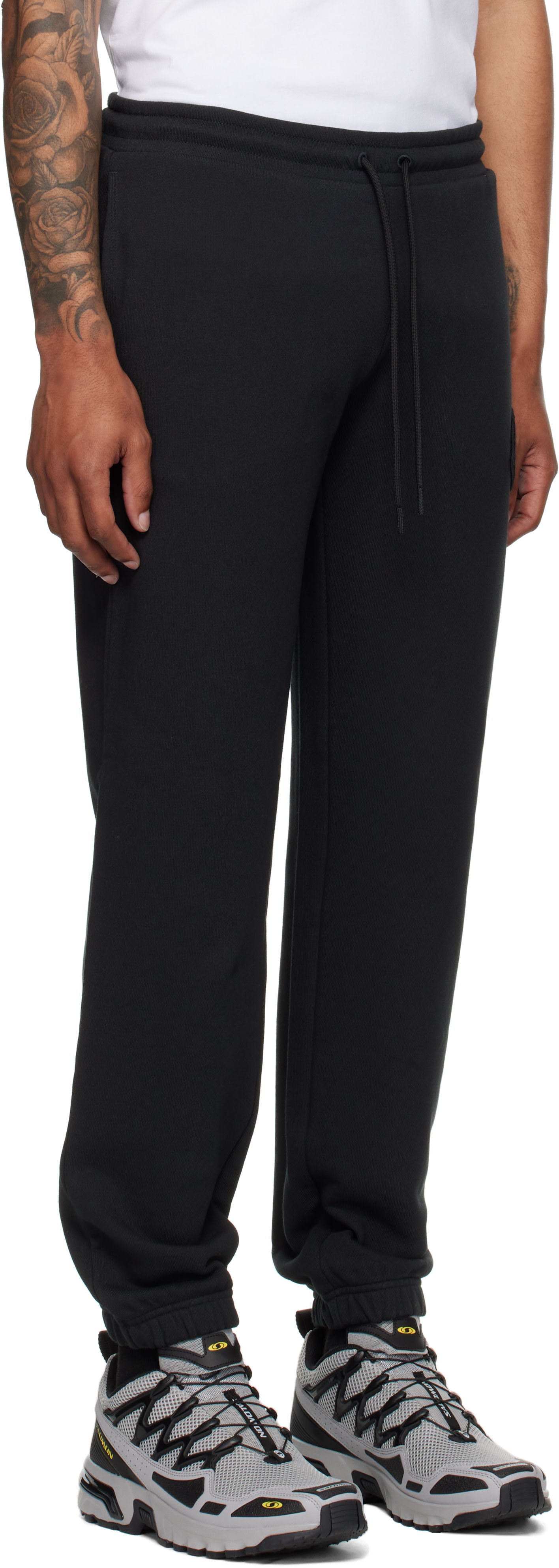 Moncler: Black Archivio Creativo Sweatpants | SSENSE