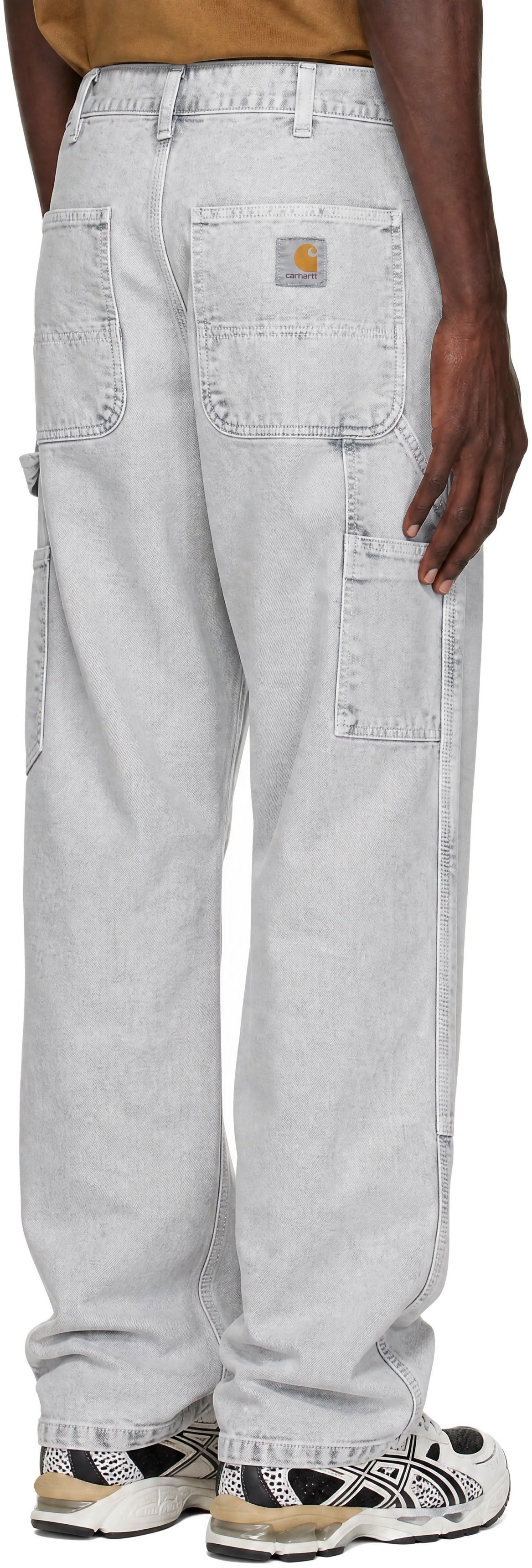 Carhartt Work In Progress - Gray Double Knee Trousers