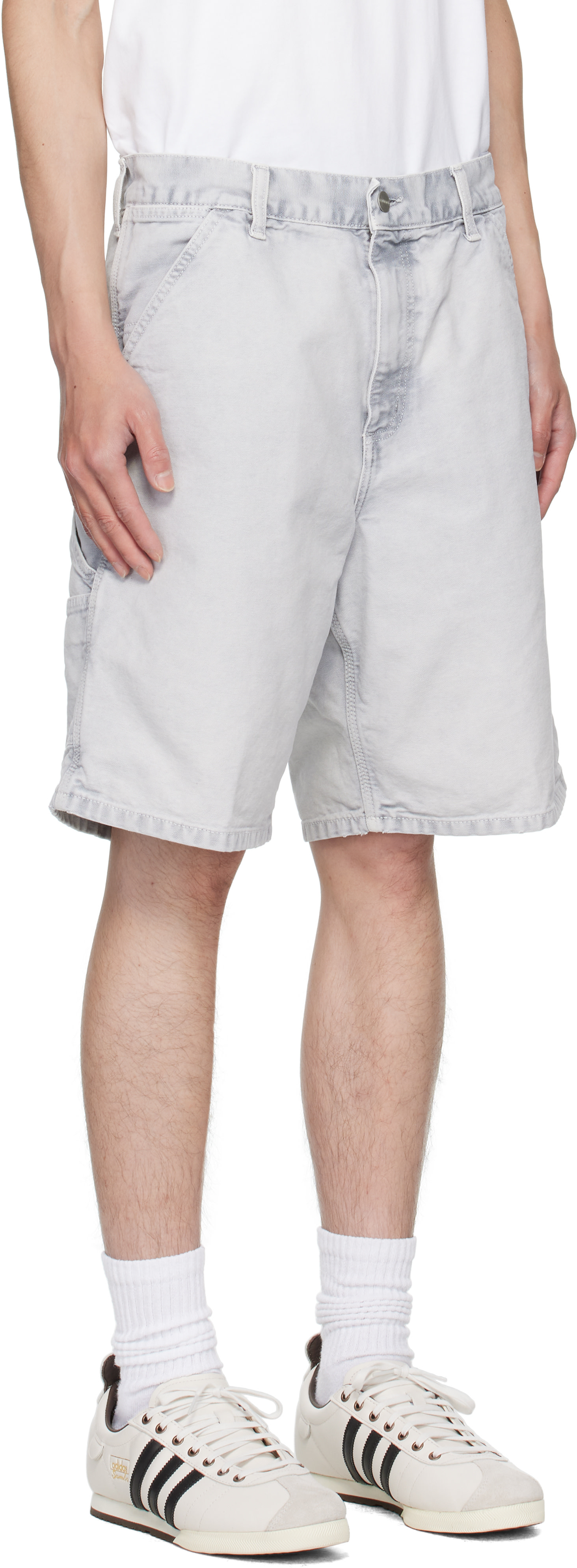 Carhartt Work In Progress - Short de travail gris