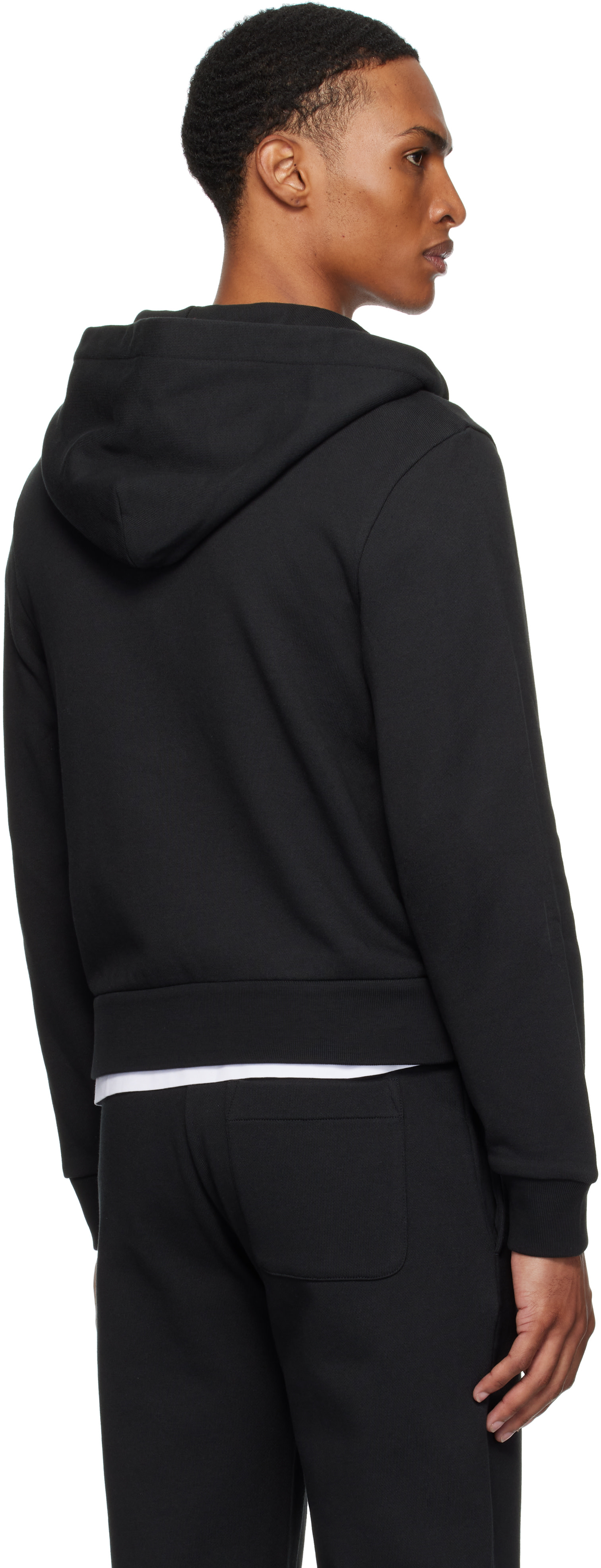 トップス MONCLER XS BLACK Moncler: Black Montcla Short Down Jacket | SSENSE Canada