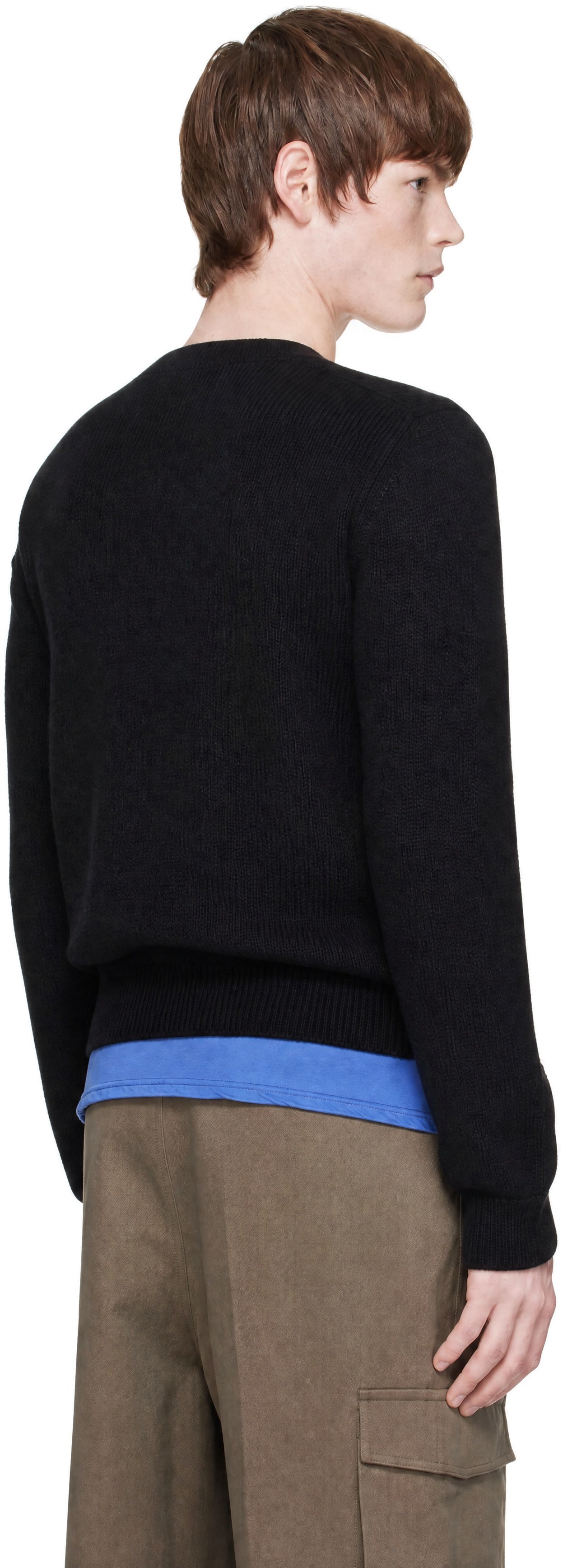 Moncler - Black Crewneck Sweater