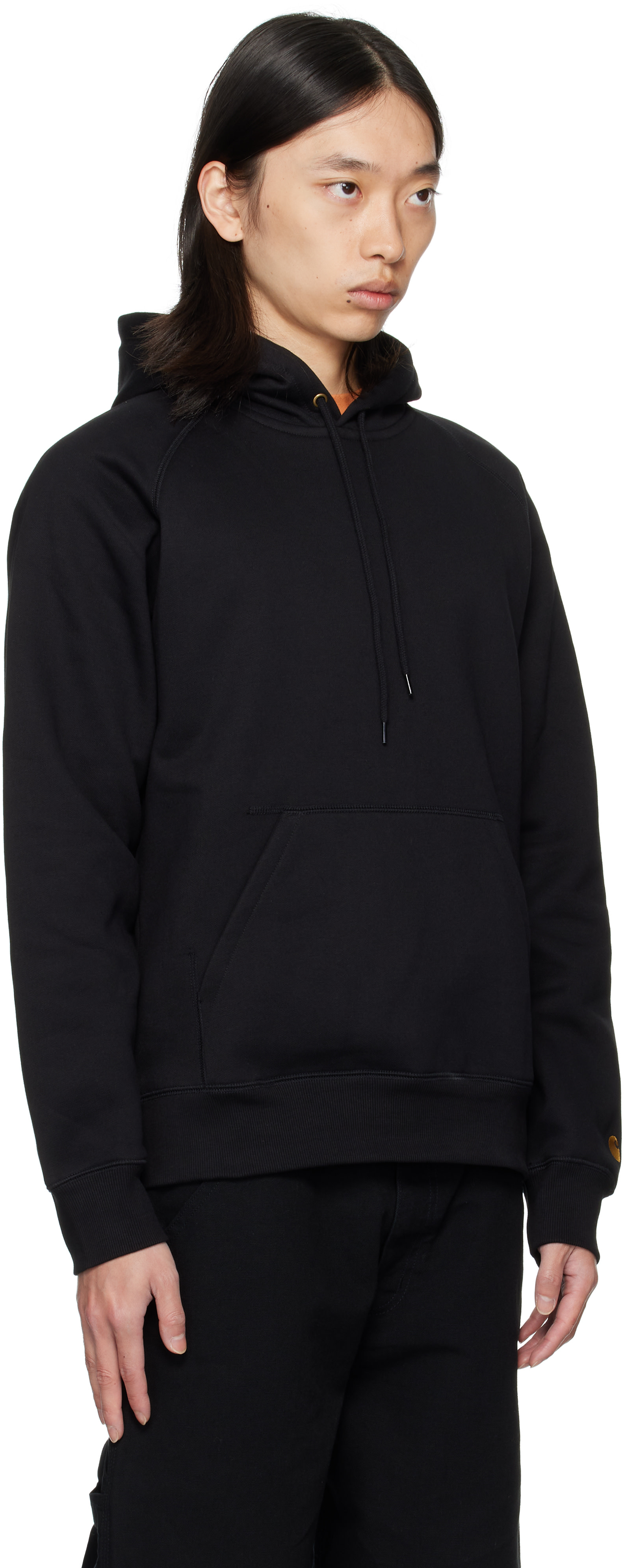 Carhartt Work In Progress - Pull à capuche noir - Chase