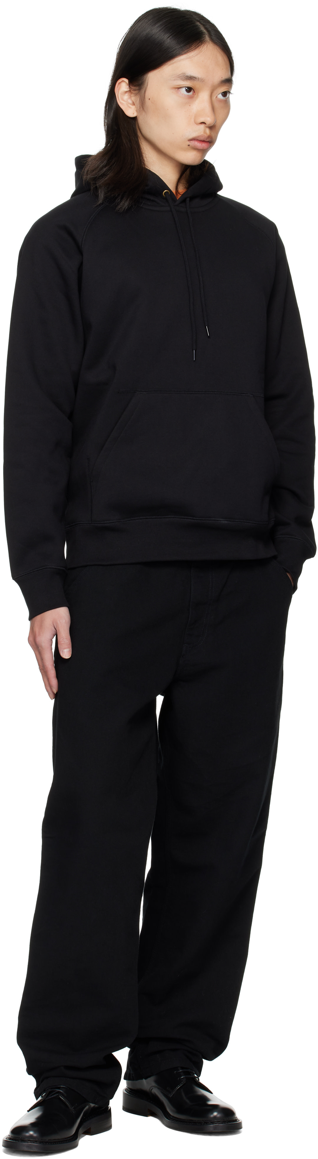Carhartt Work In Progress - Pull à capuche noir - Chase