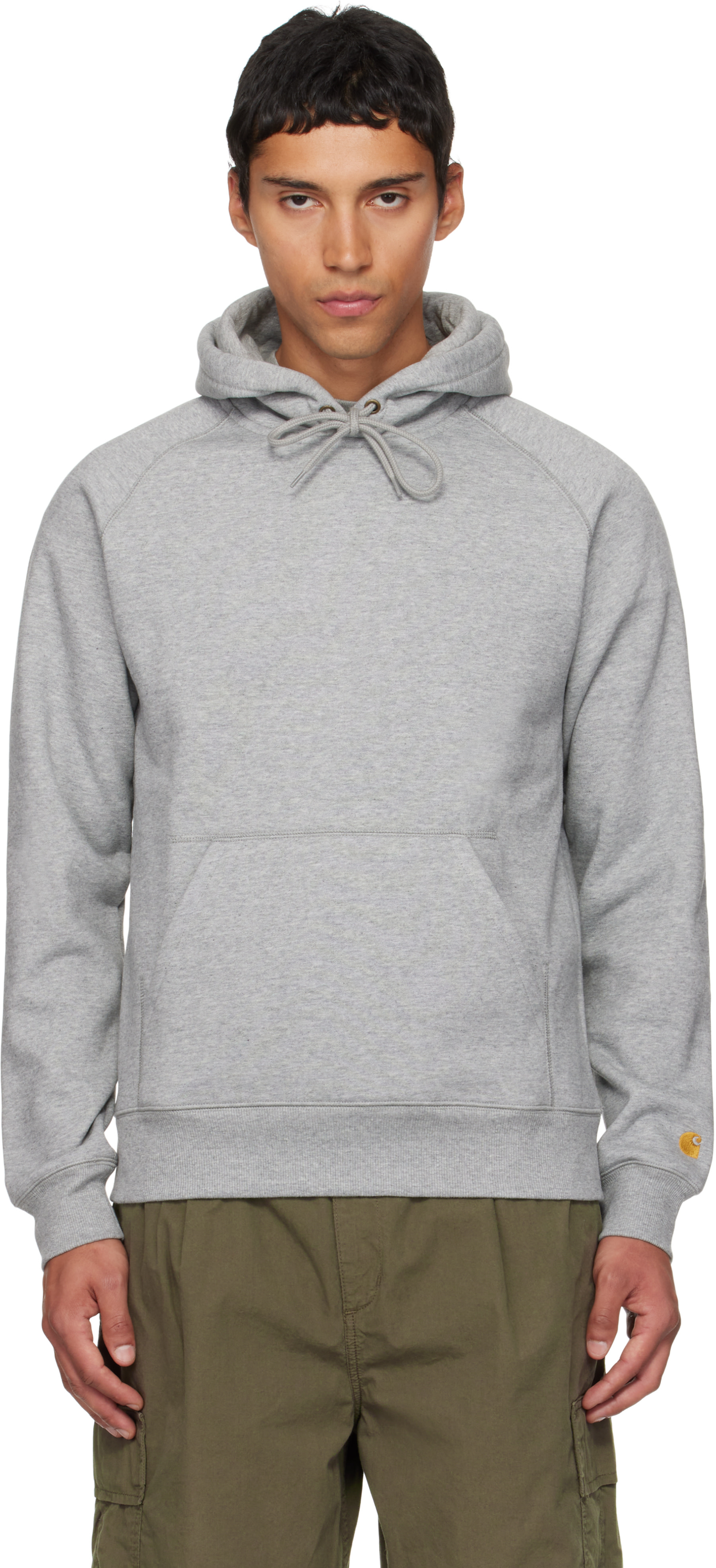 Carhartt Work In Progress - Pull à capuche gris - Chase