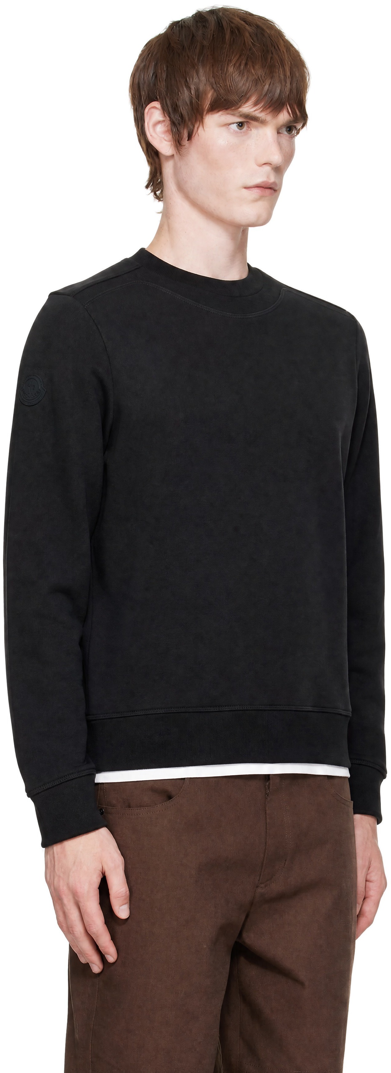 Moncler - Black Matt Sweatshirt
