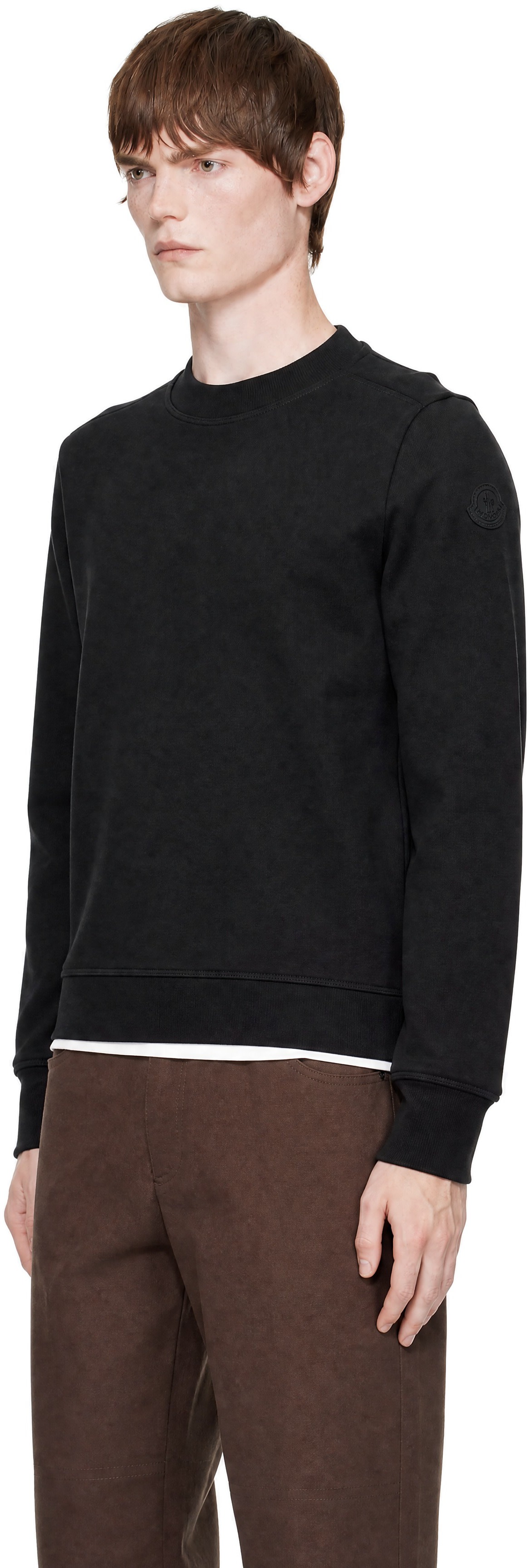 Moncler - Pull molletonné Matt noir