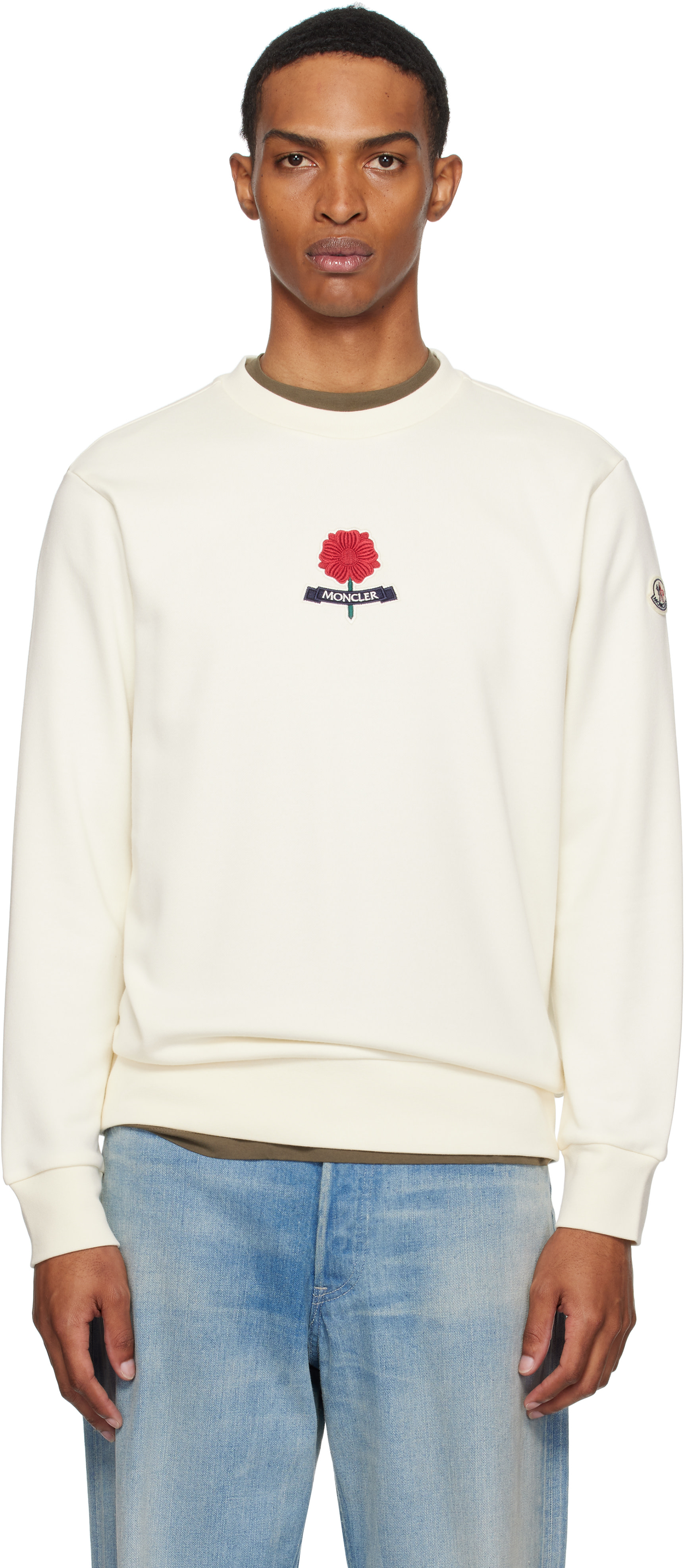 Moncler - 오프 화이트 아키비오 스웨트셔츠