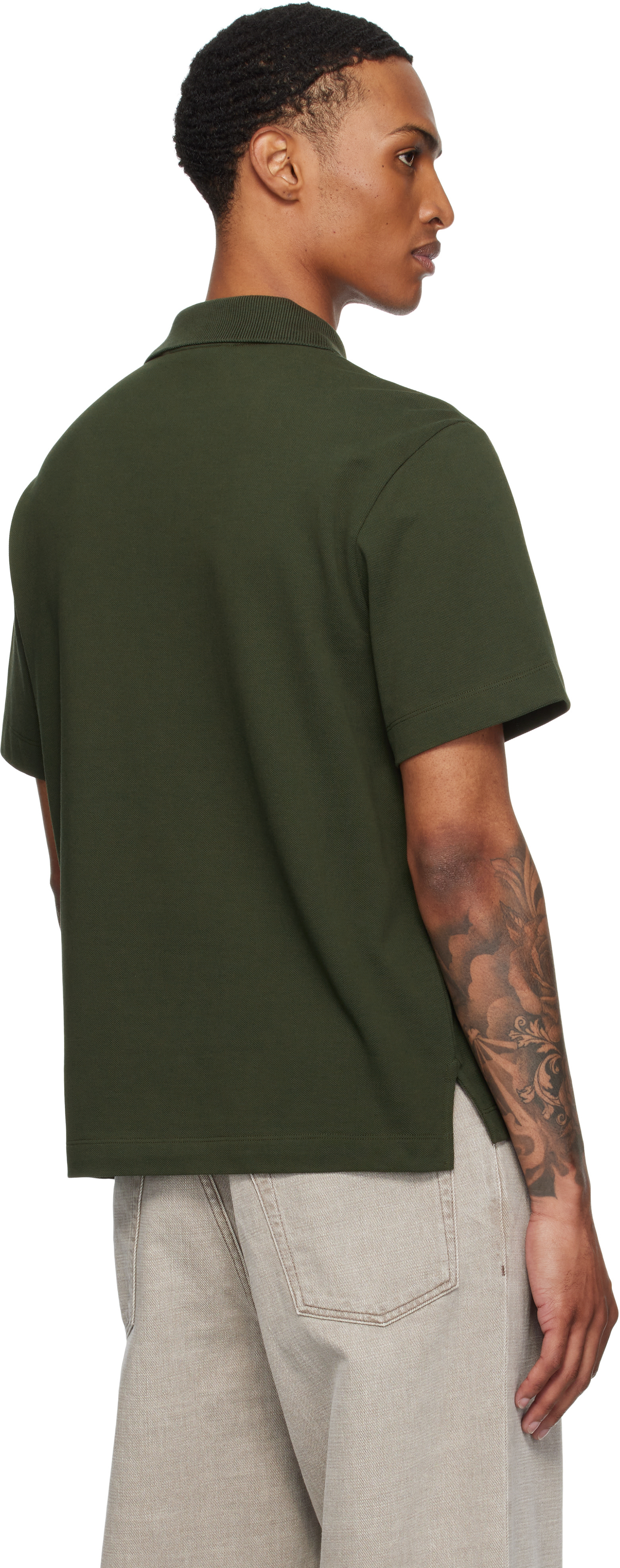 Moncler - Polo vert - Archivio Creativo